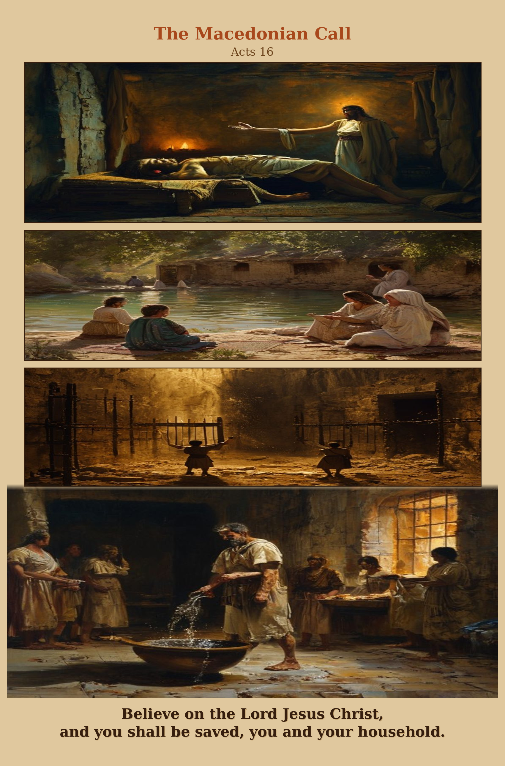 The Macedonian Call comic page