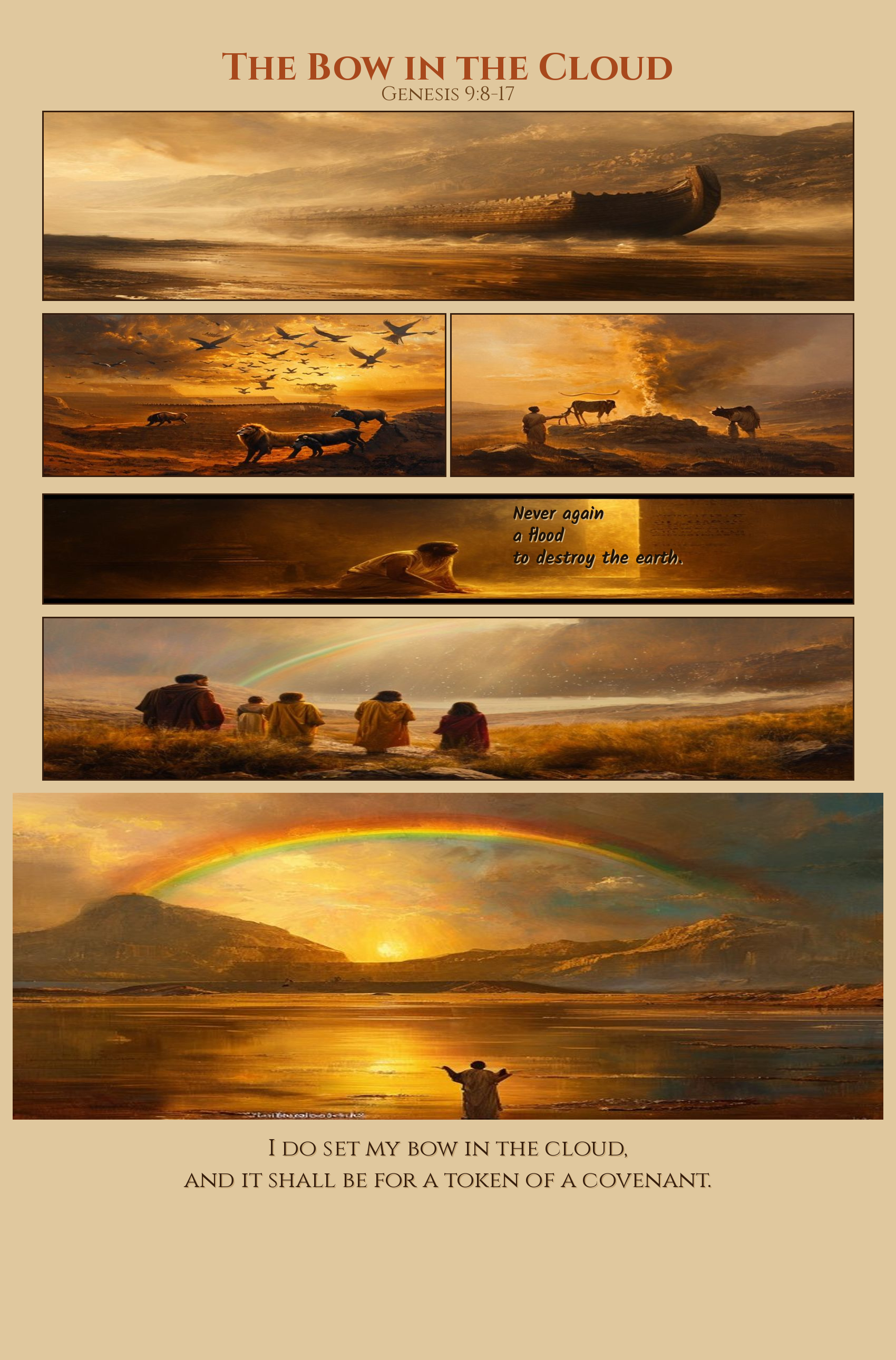 The Bow in the Cloud comic page