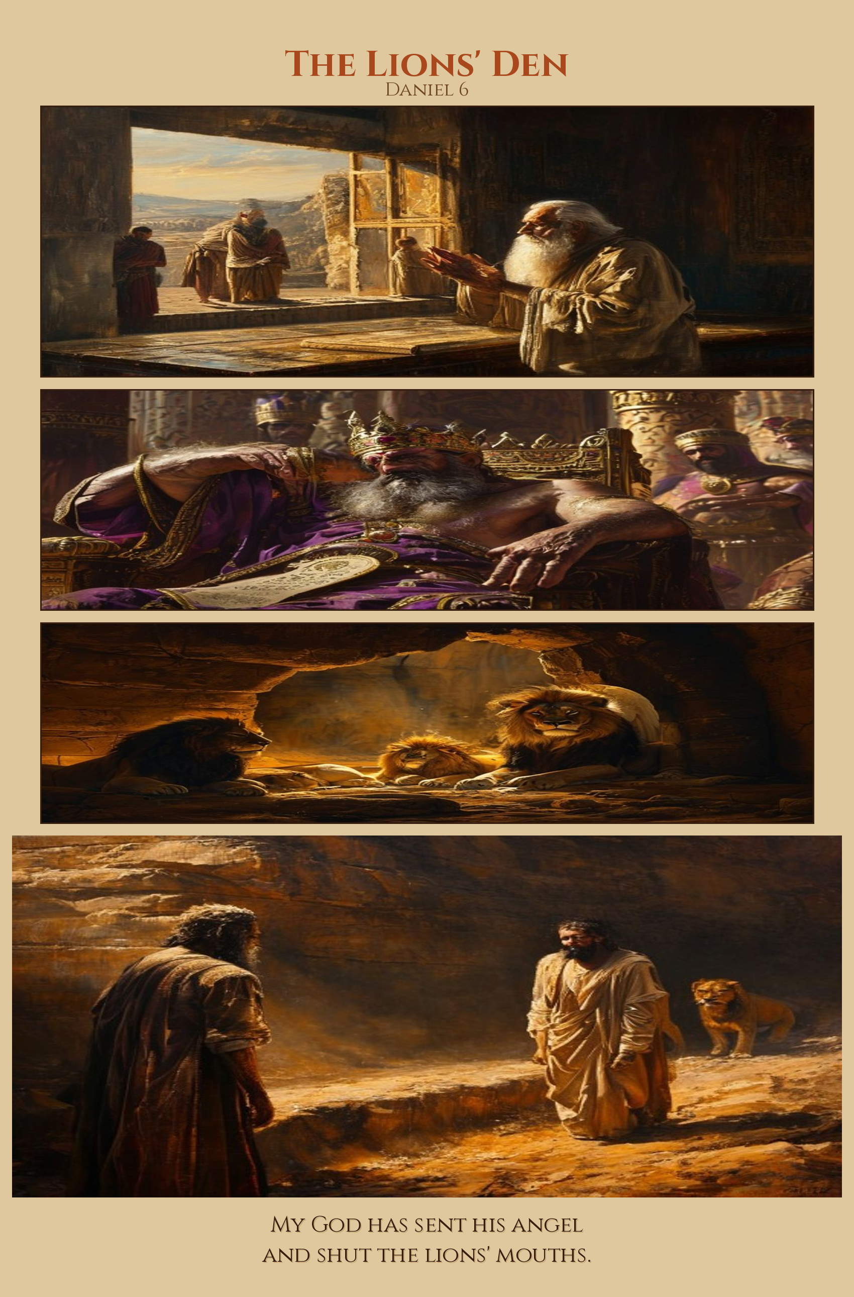 The Lions' Den comic page