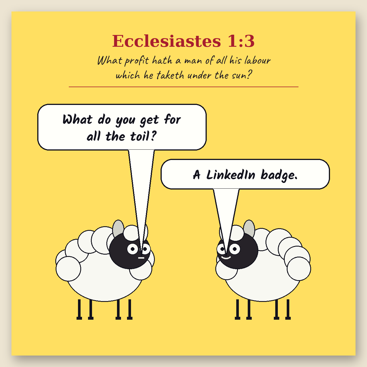 What Profit? comic page