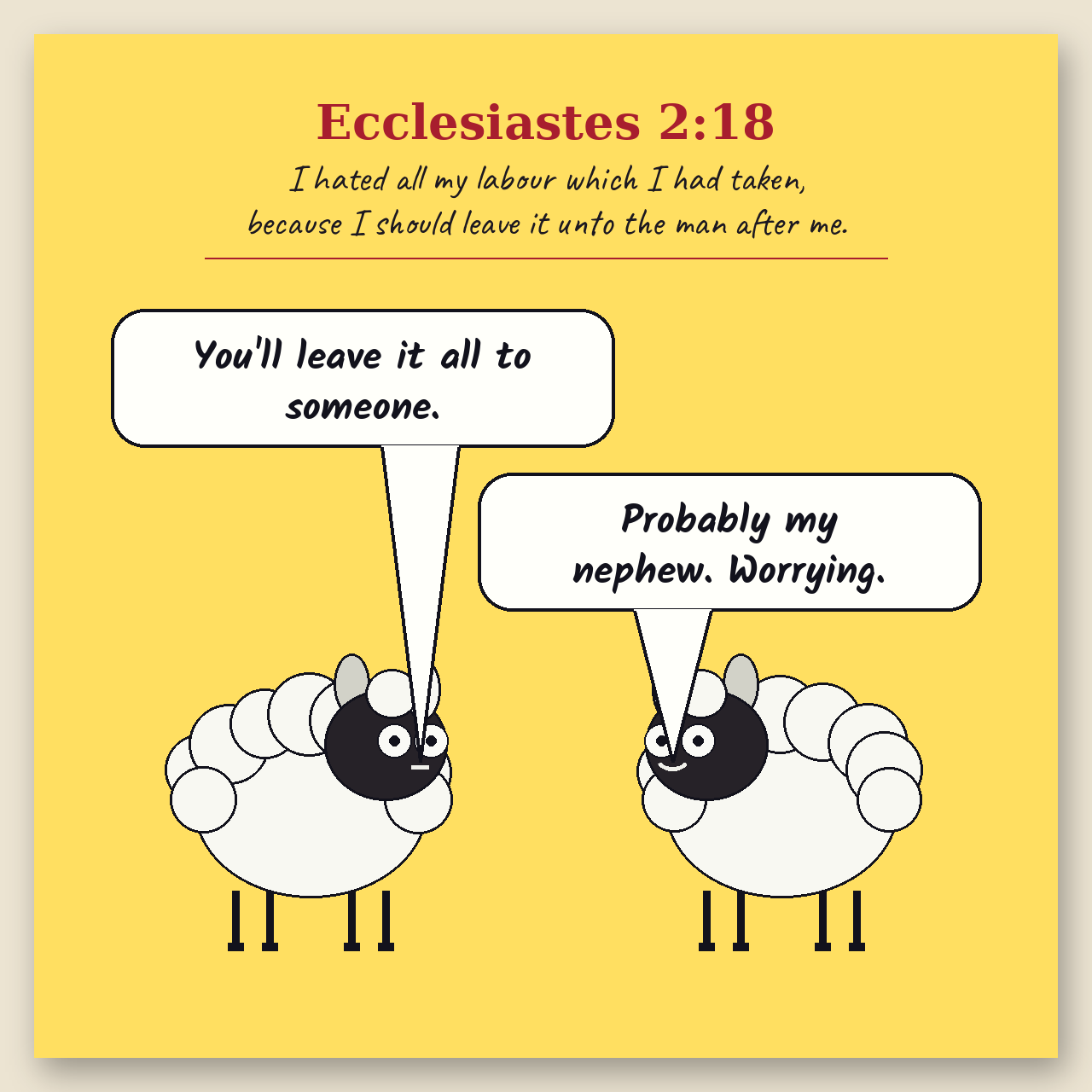 Leave It to Someone comic page