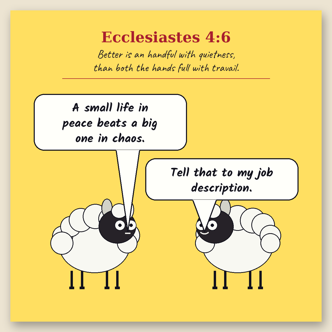 A Handful of Quiet comic page