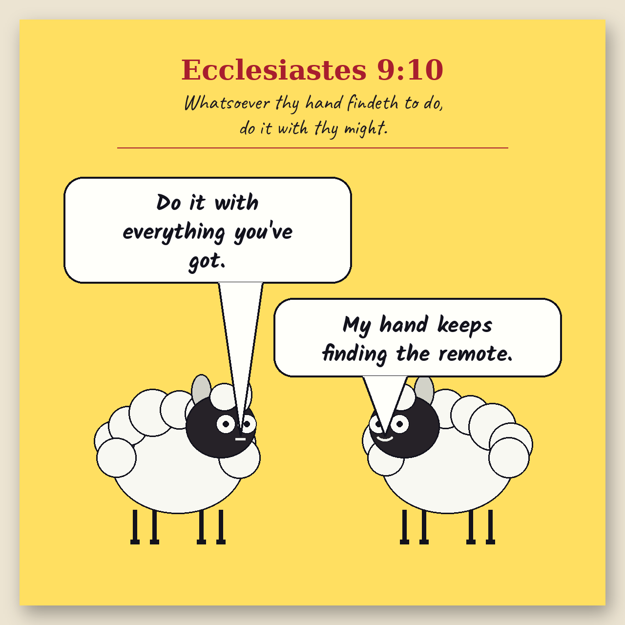 Whatever Your Hand Finds comic page