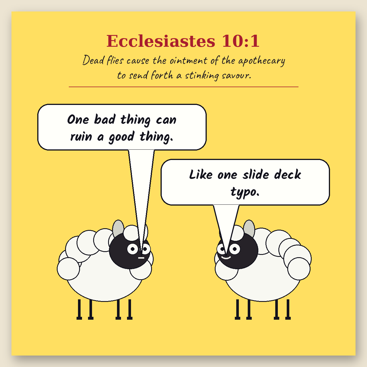 Dead Flies in the Ointment comic page