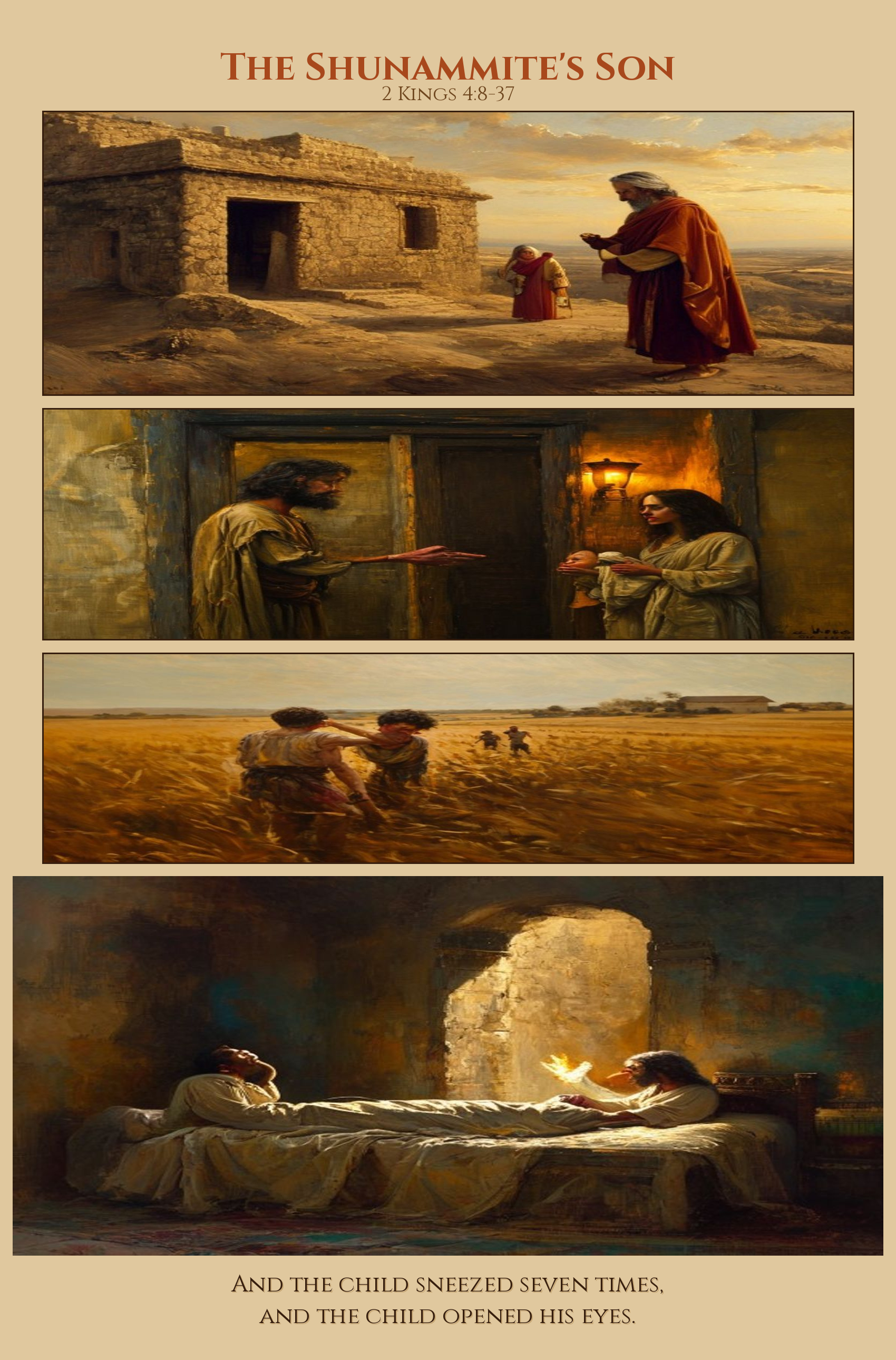 The Shunammite's Son comic page