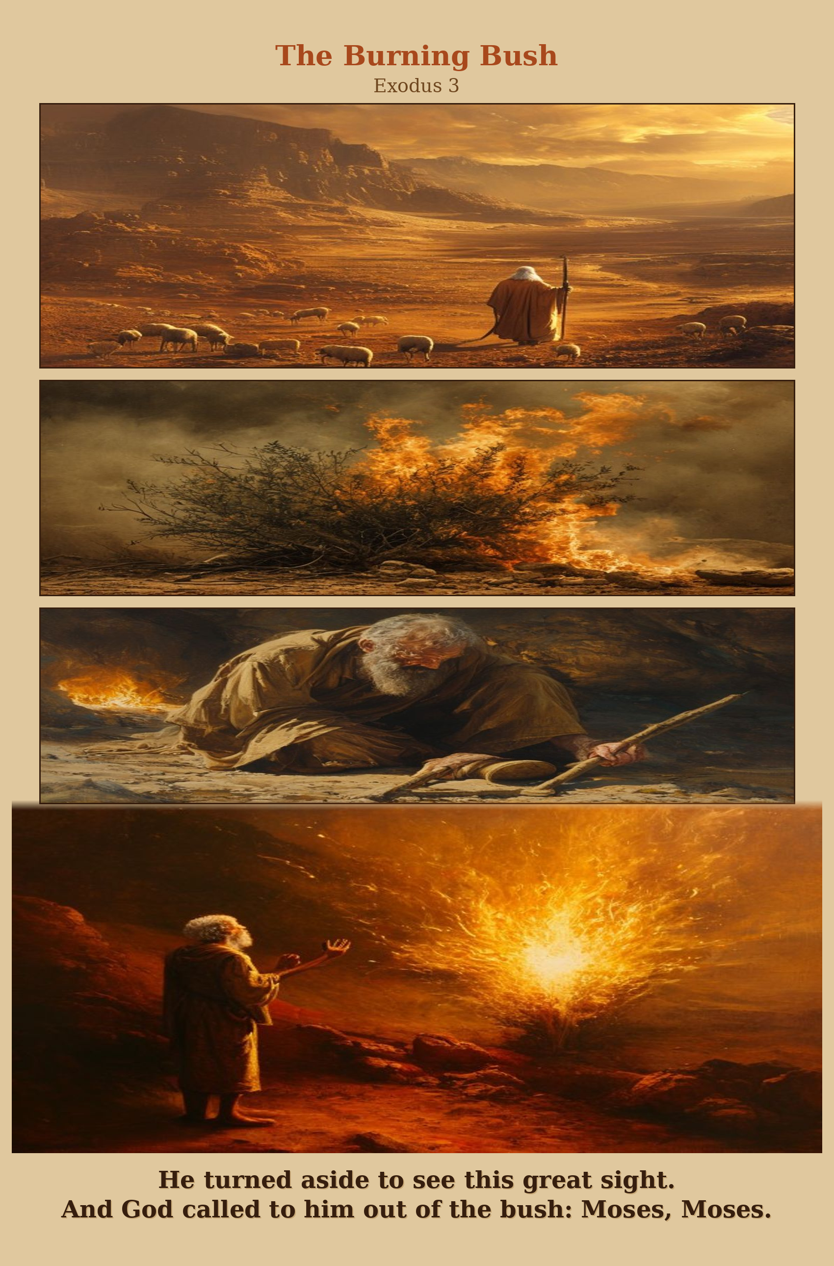 The Burning Bush comic page