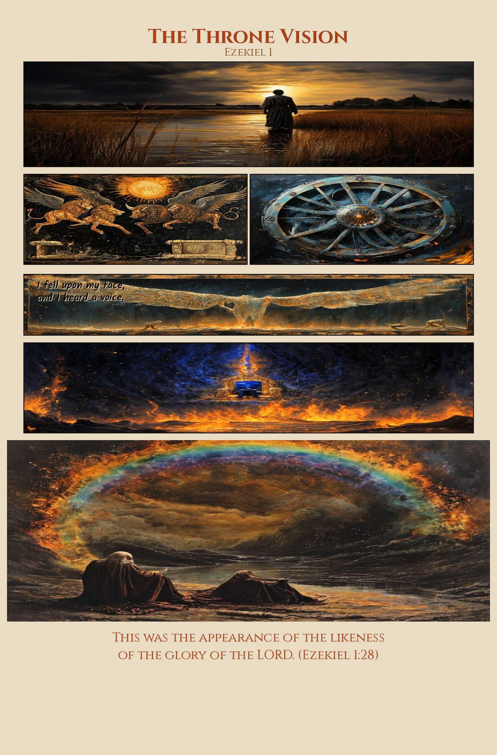 The Throne Vision comic page