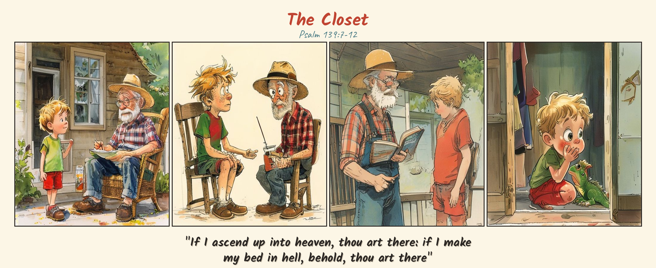 The Closet comic page
