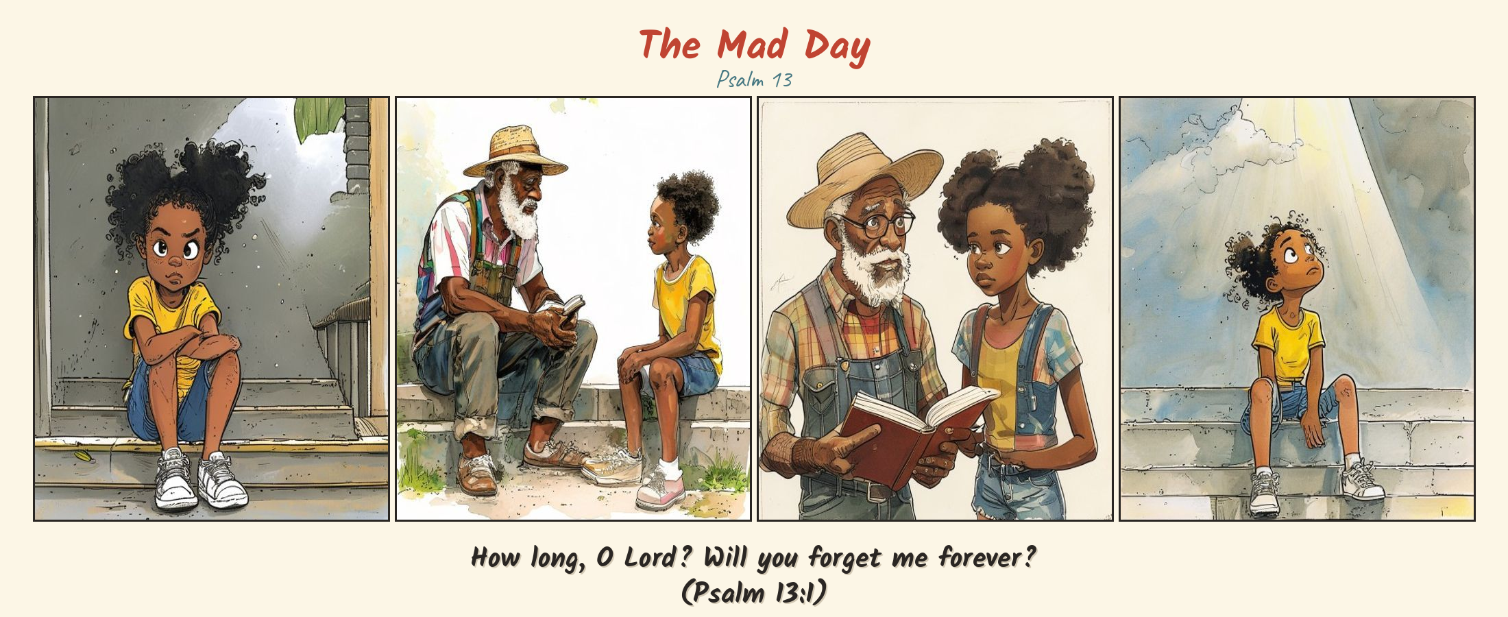 The Mad Day comic page