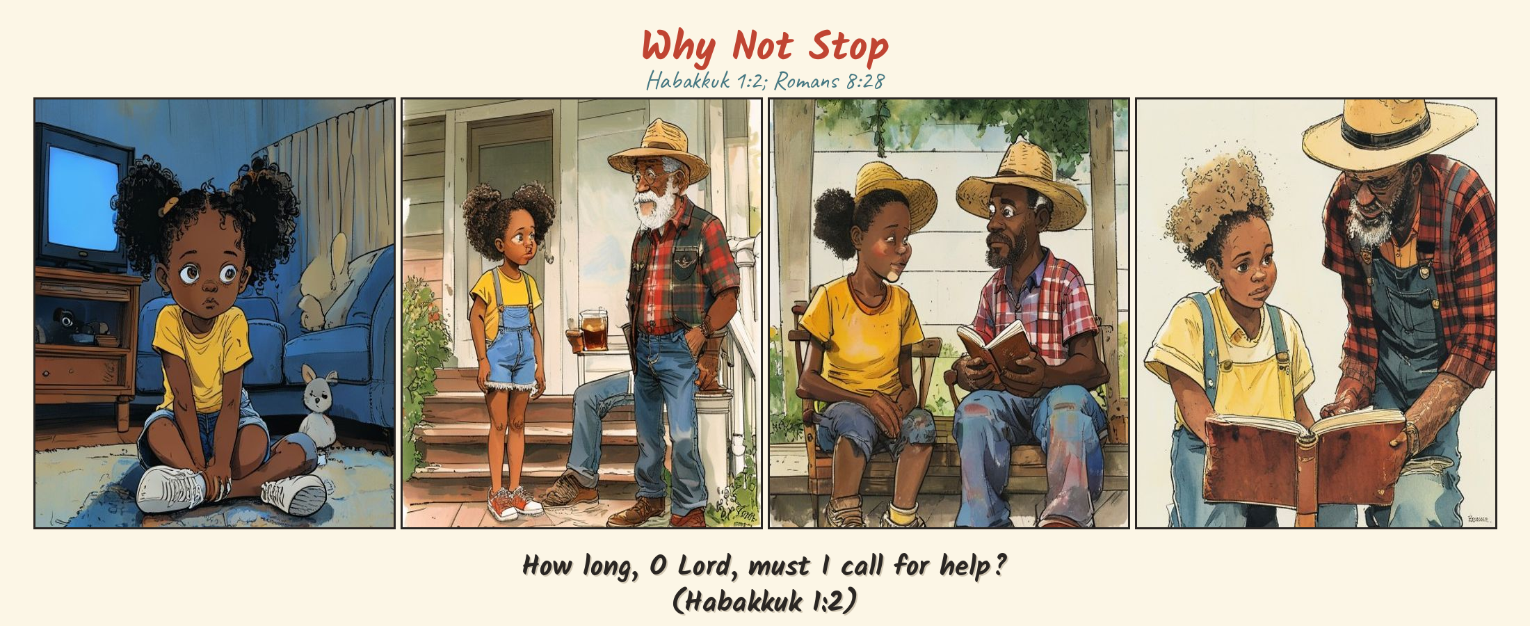 Why Not Stop comic page