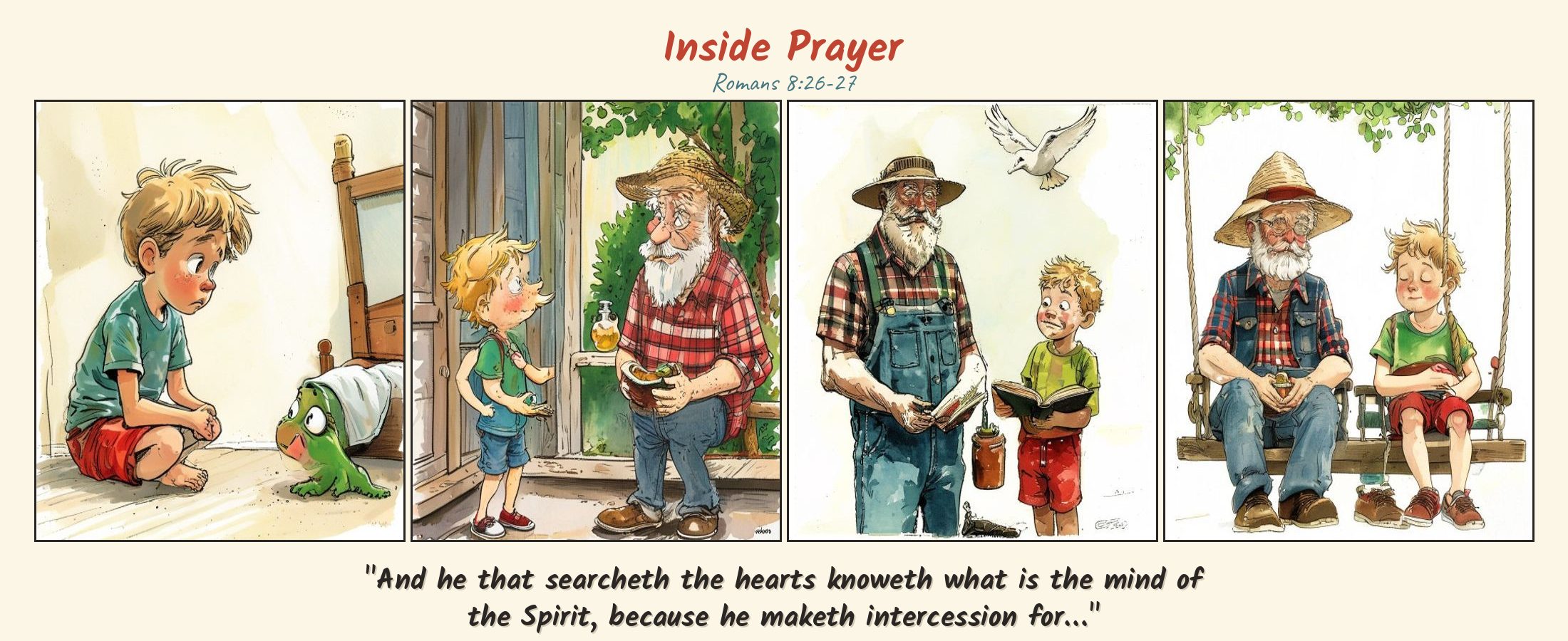 Inside Prayer comic page
