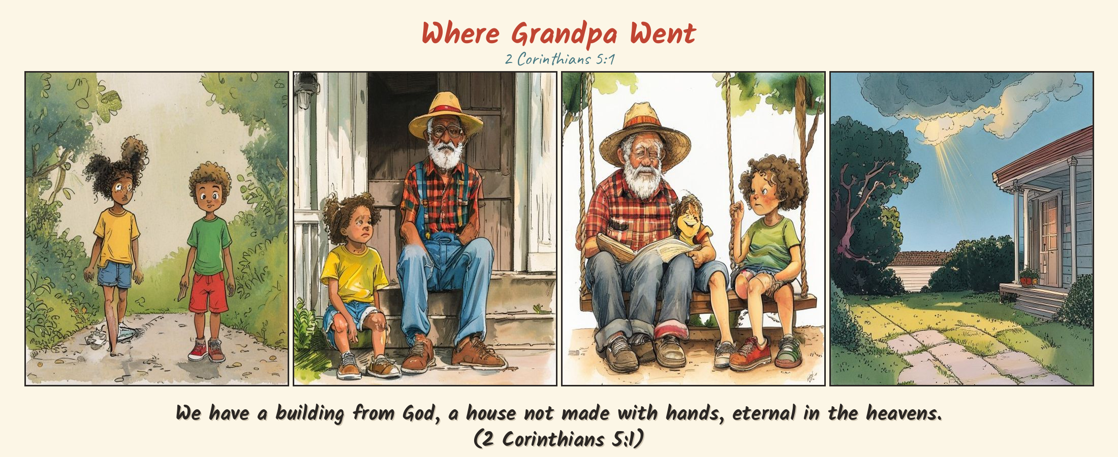 Where Grandpa Went comic page