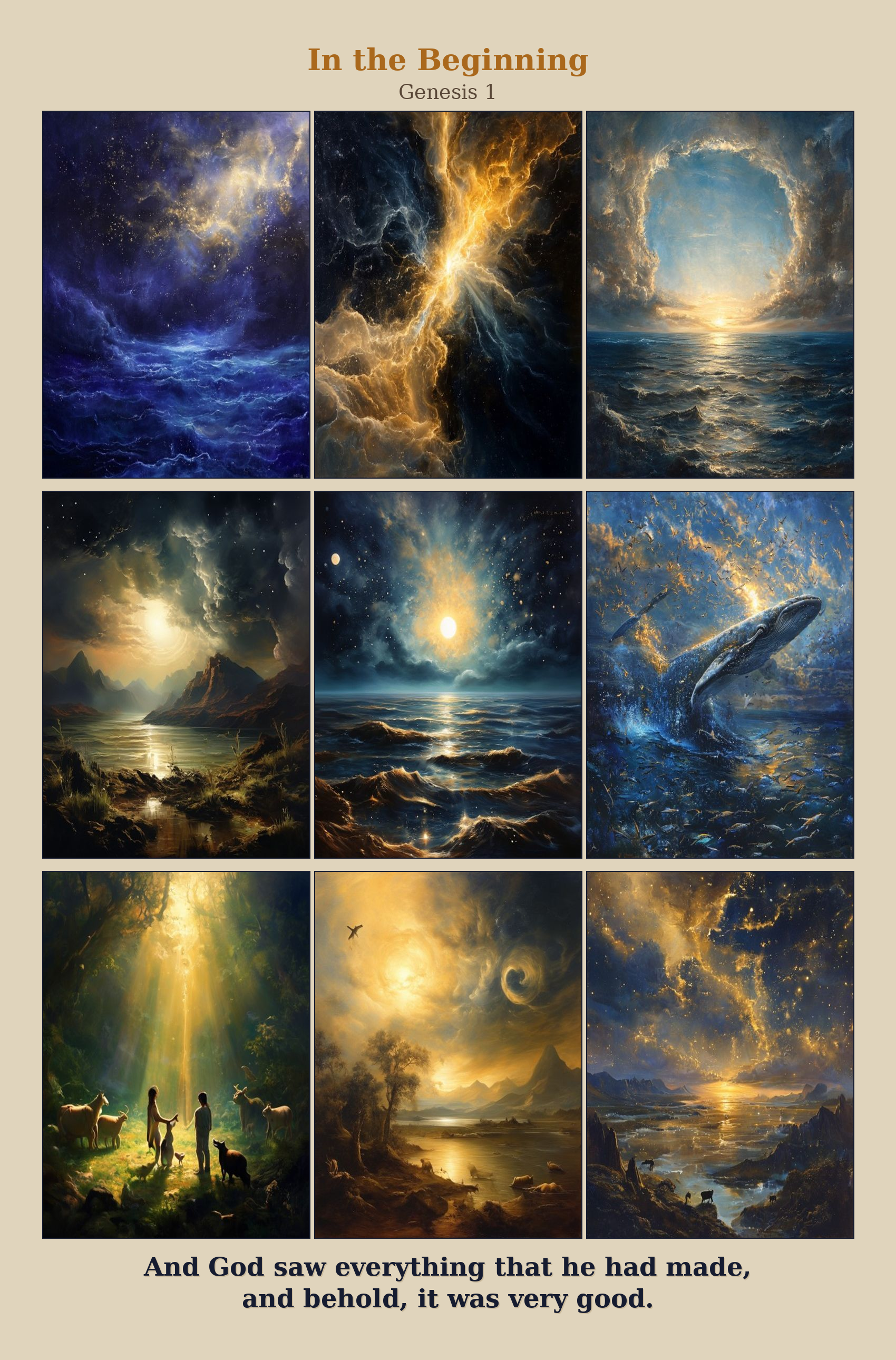 In the Beginning comic page