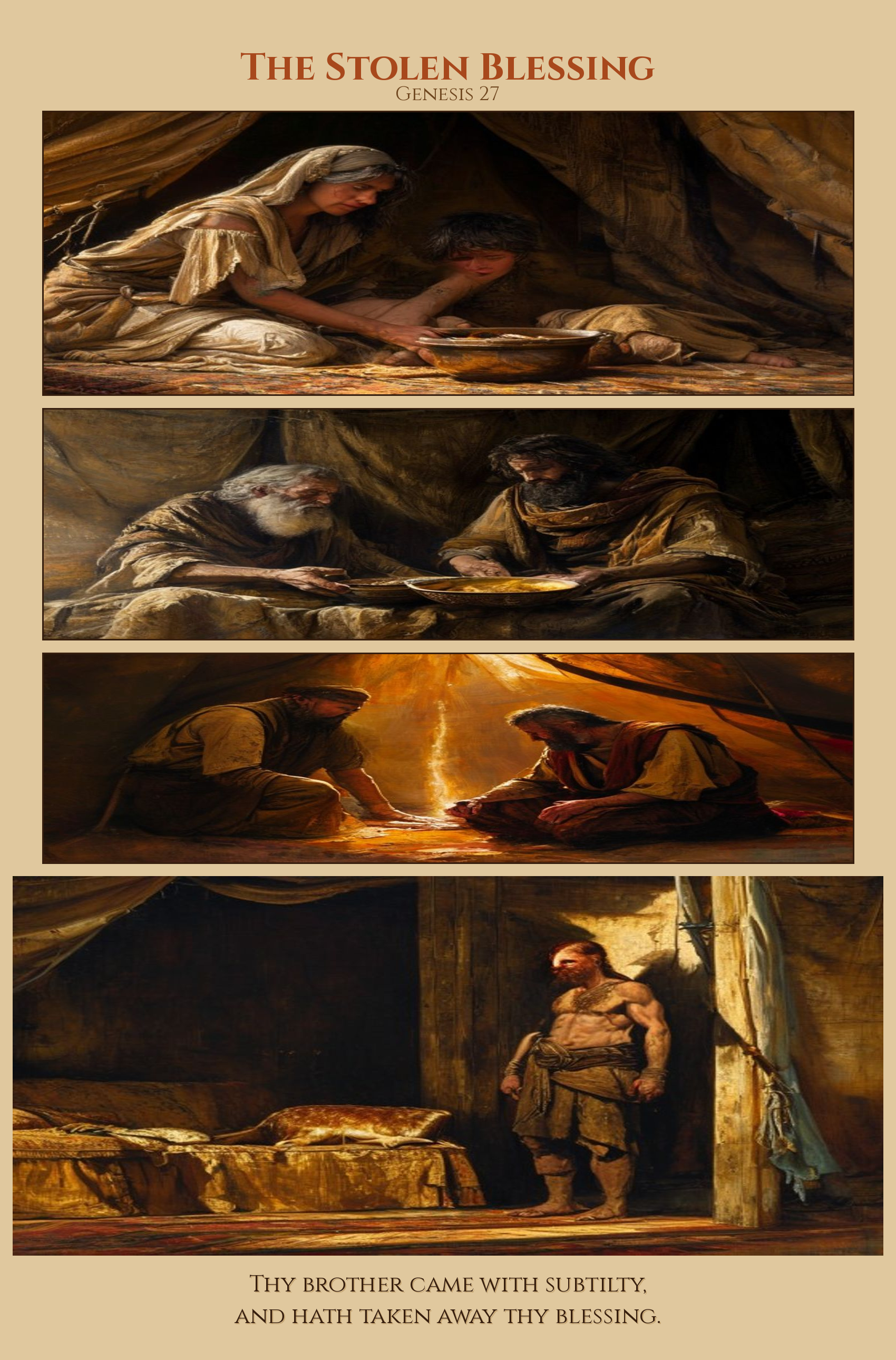 The Stolen Blessing comic page