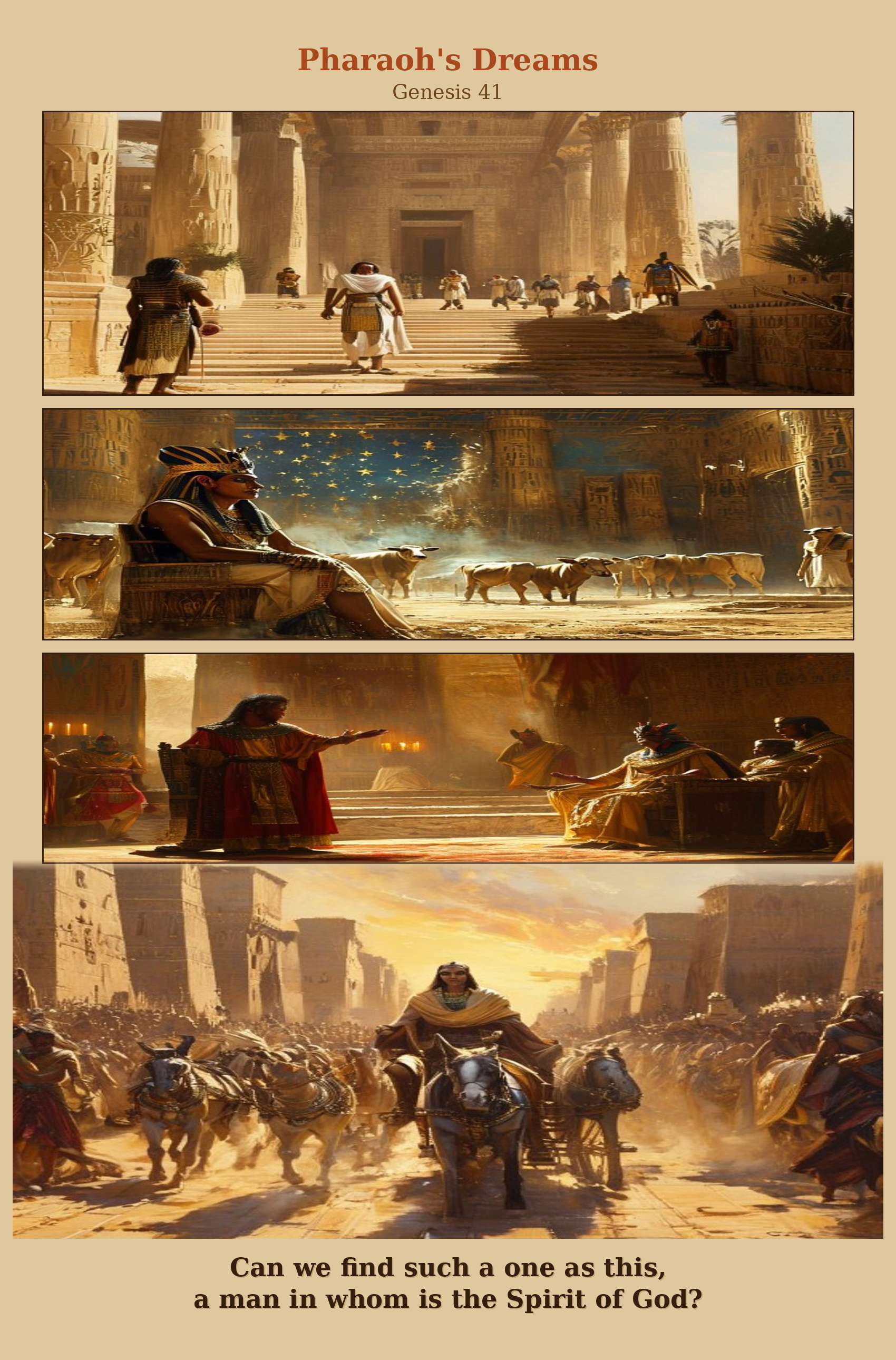 Pharaoh's Dreams comic page