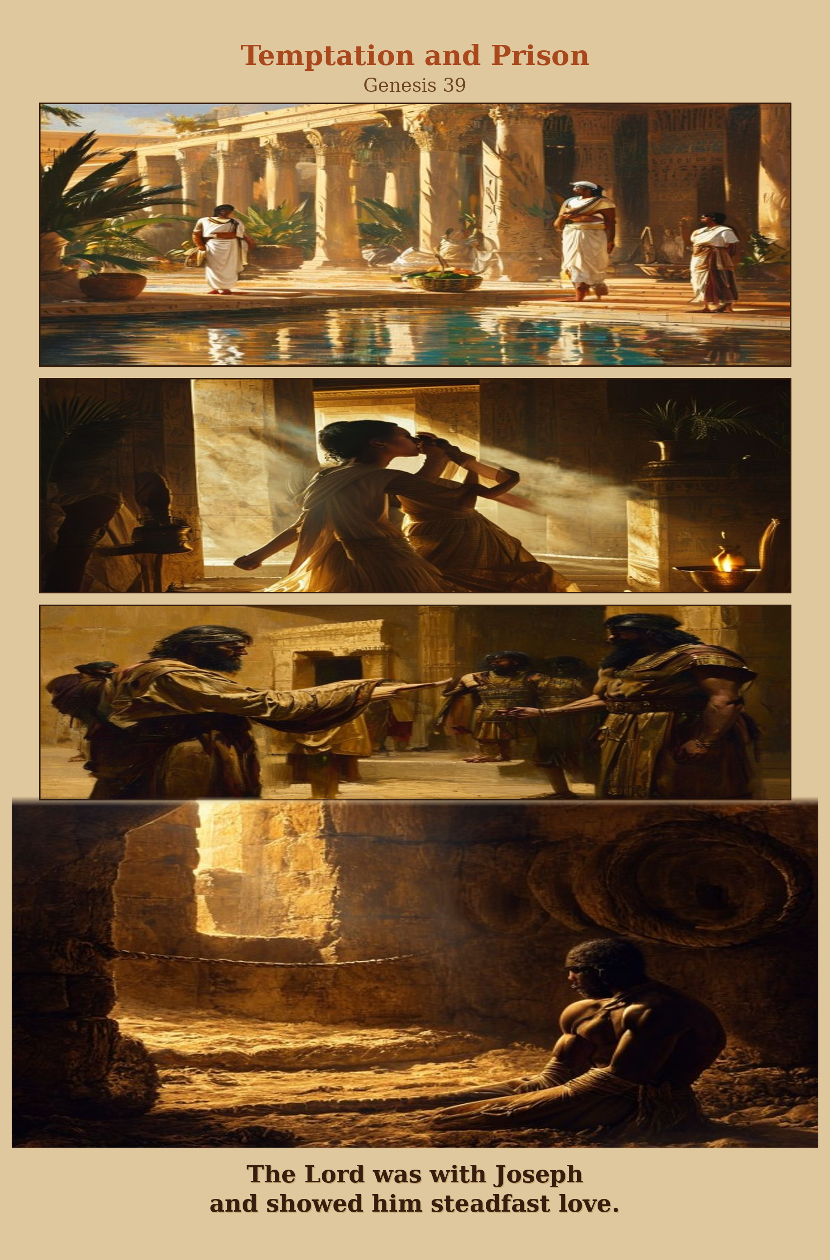 Temptation and Prison comic page