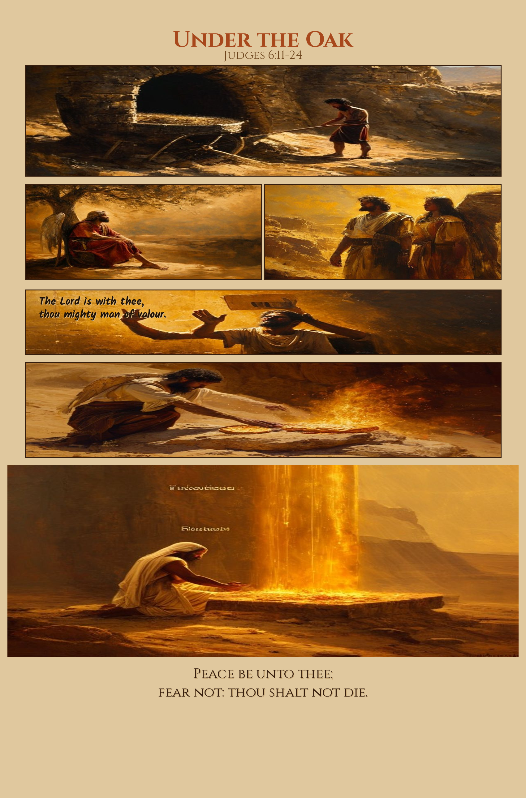Under the Oak comic page