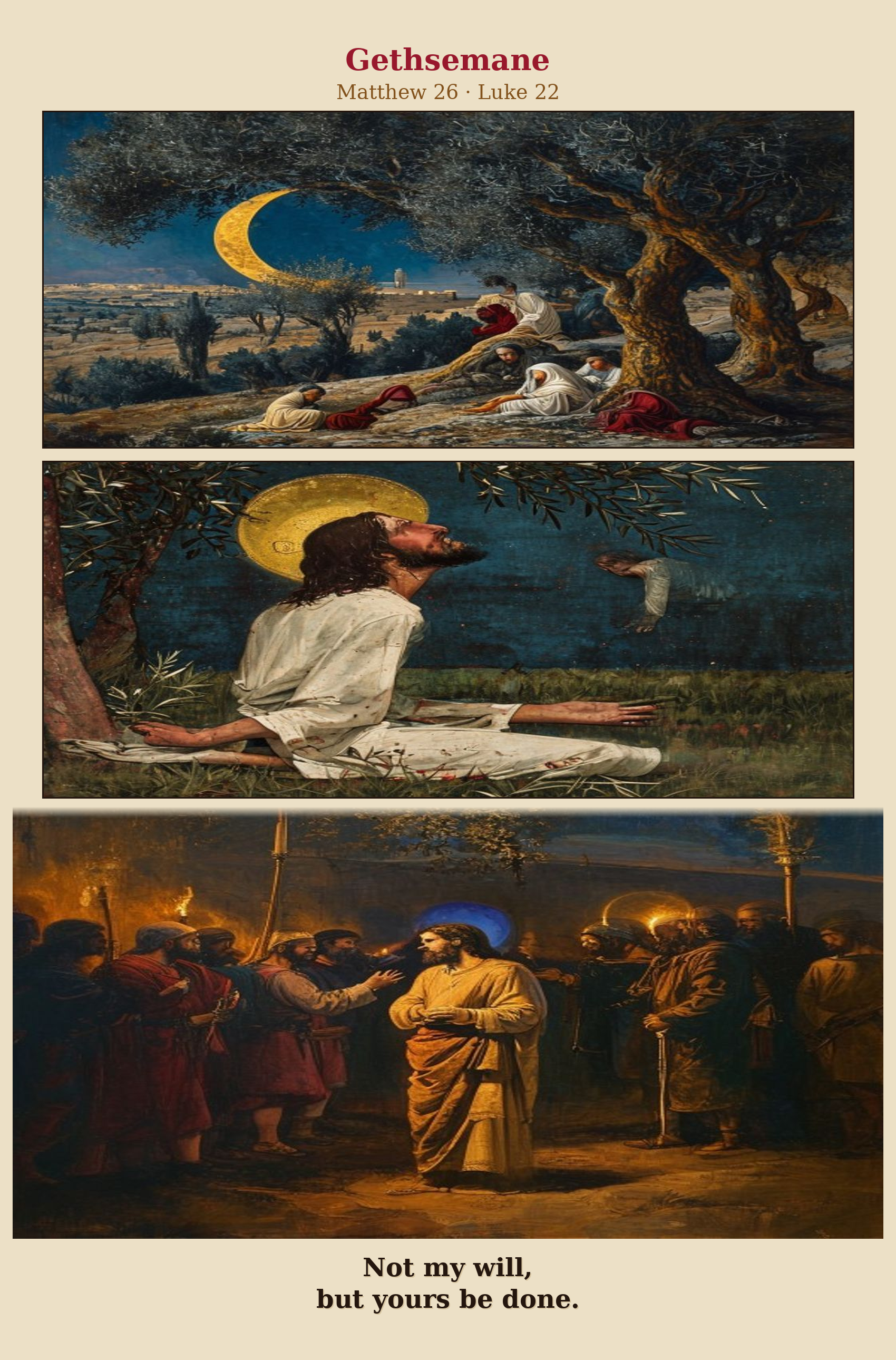 Gethsemane comic page