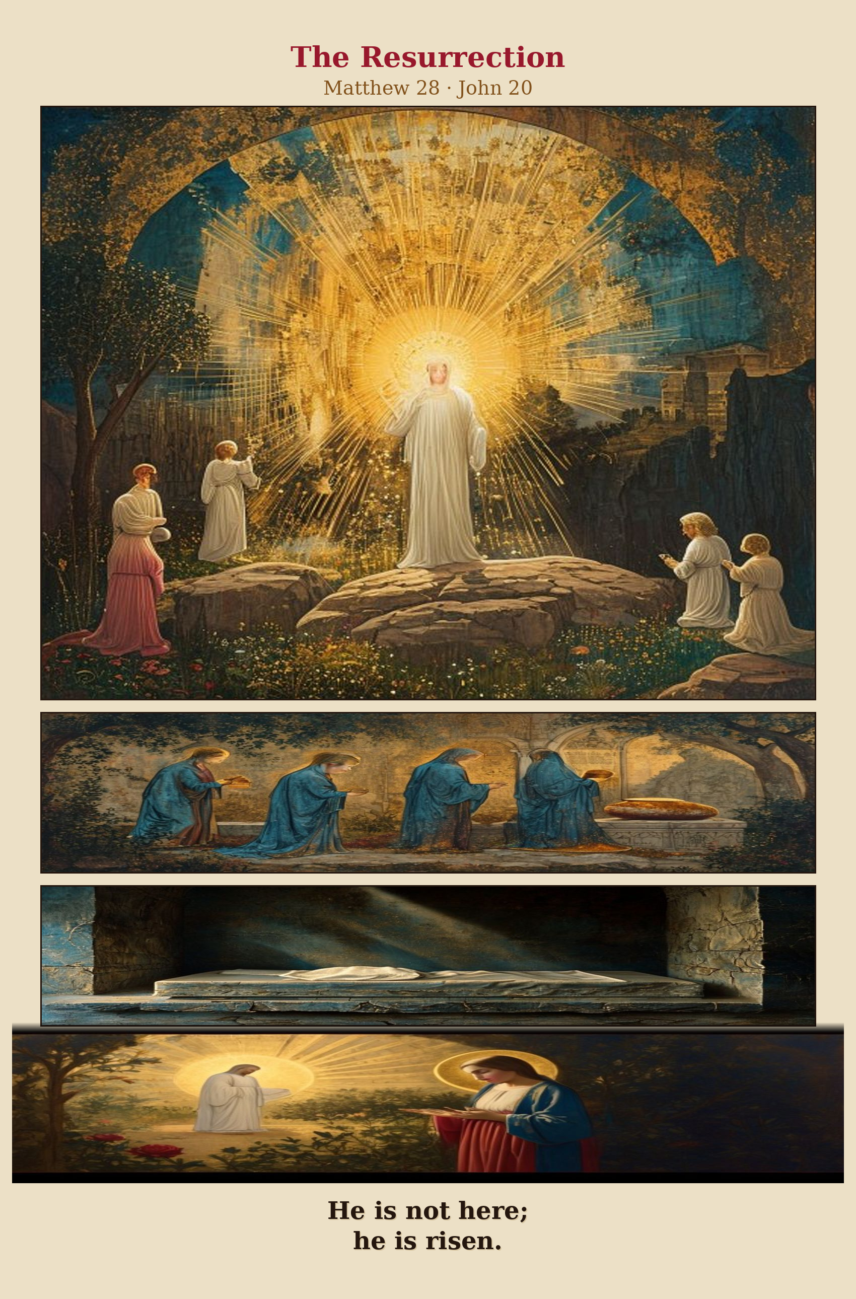 The Resurrection comic page
