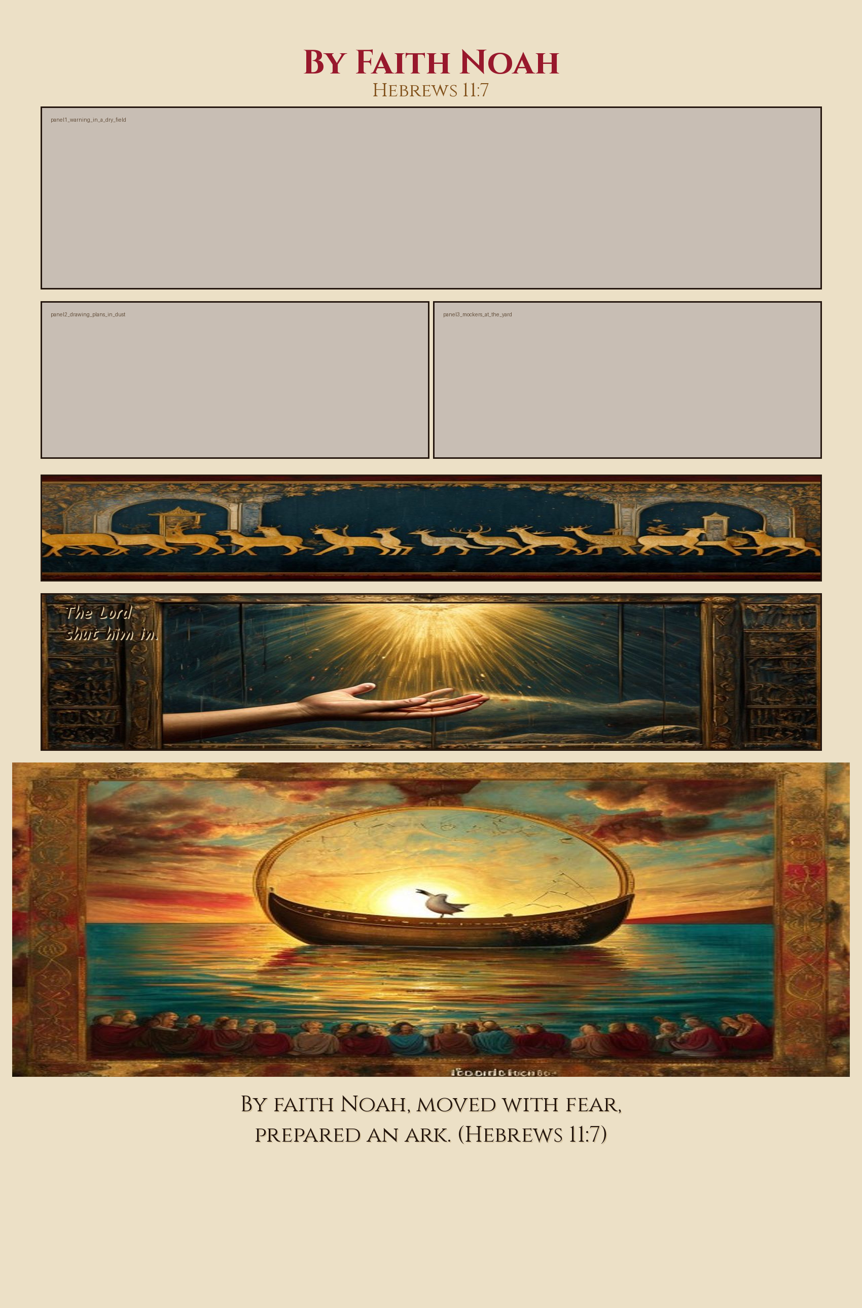 By Faith Noah comic page
