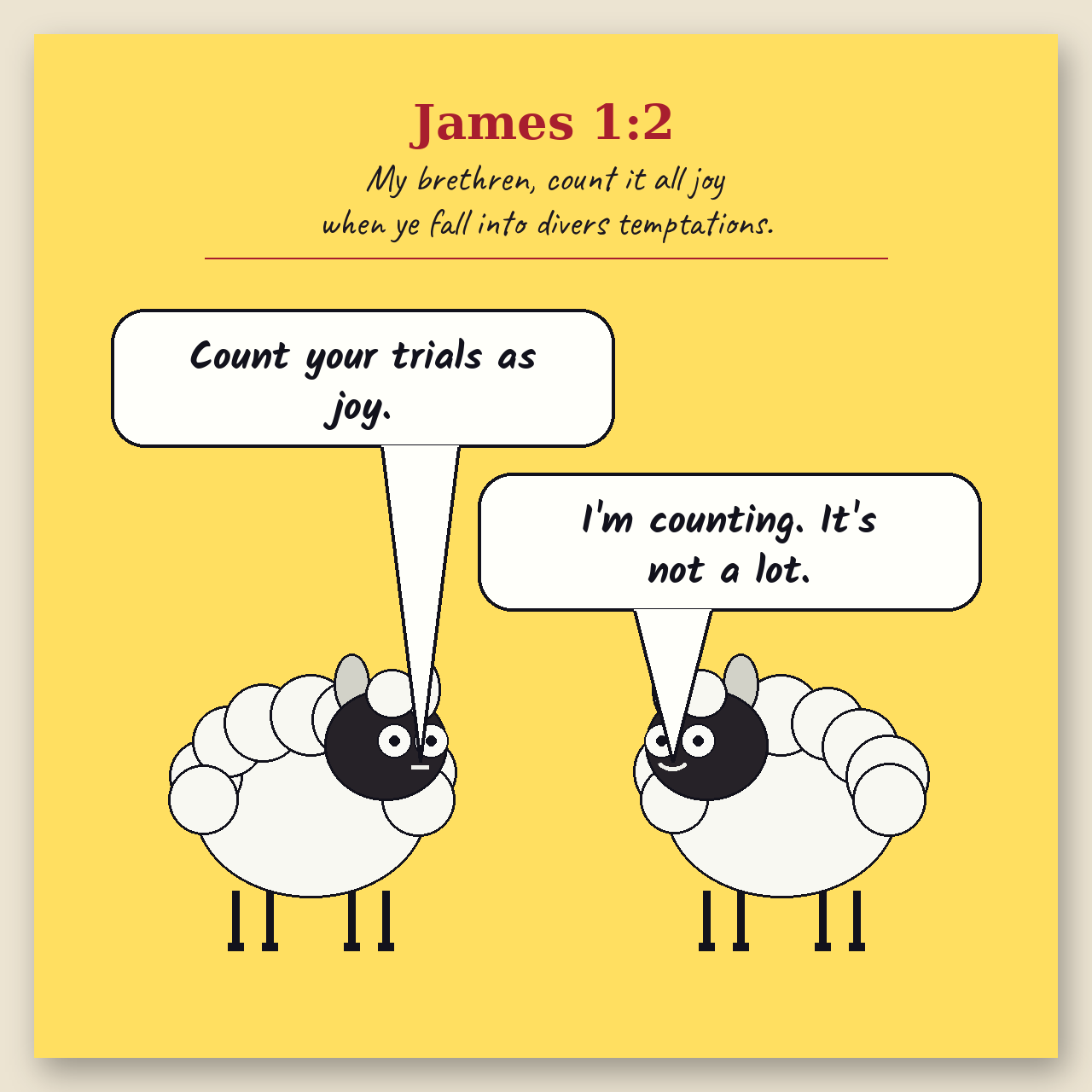 Count It Joy comic page