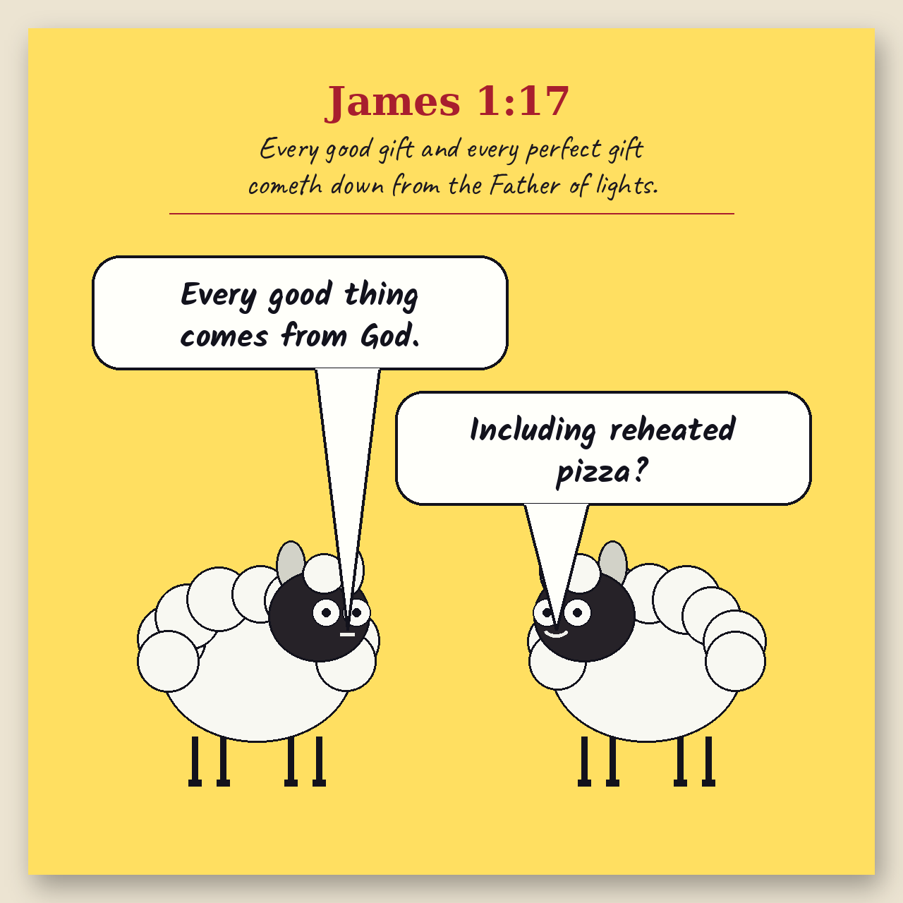 Every Good Gift comic page