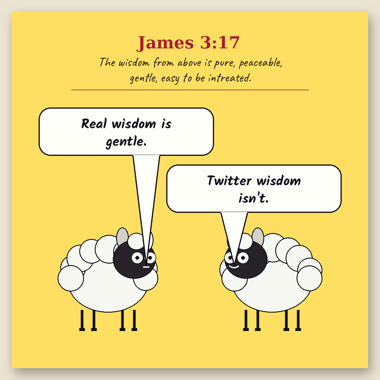 Wisdom from Above comic page