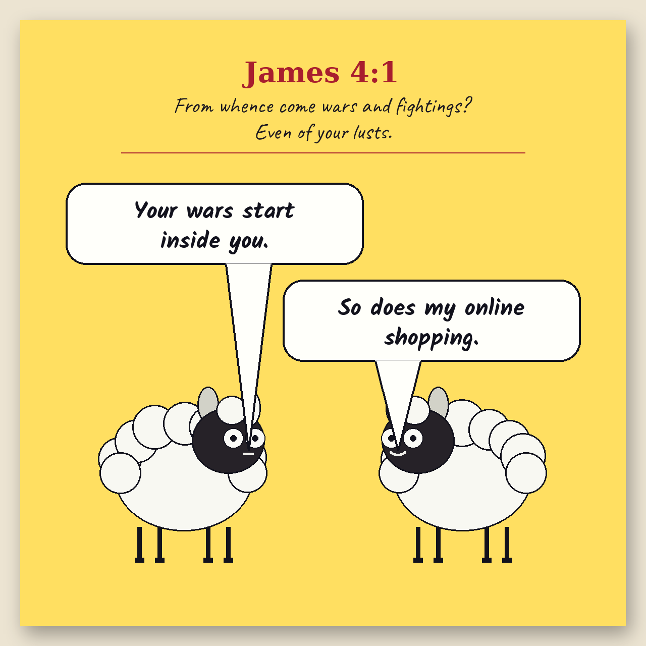 Wars and Desires comic page