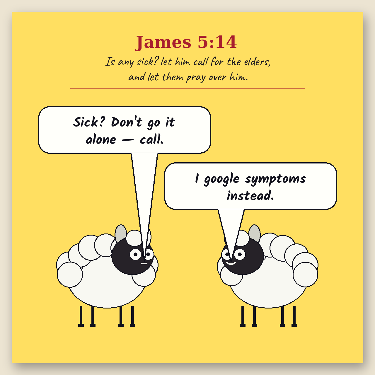 Call the Elders comic page