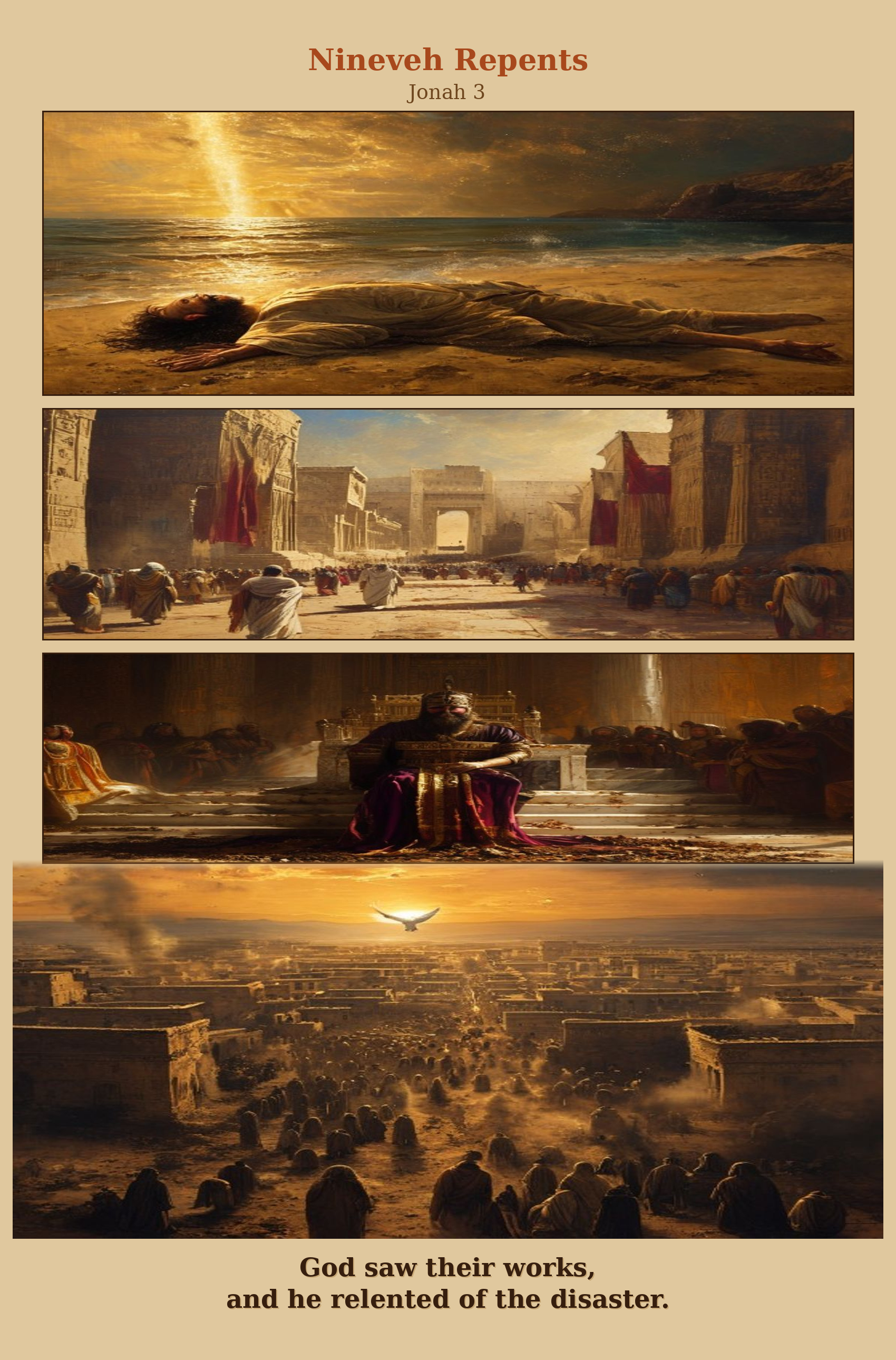 Nineveh Repents comic page