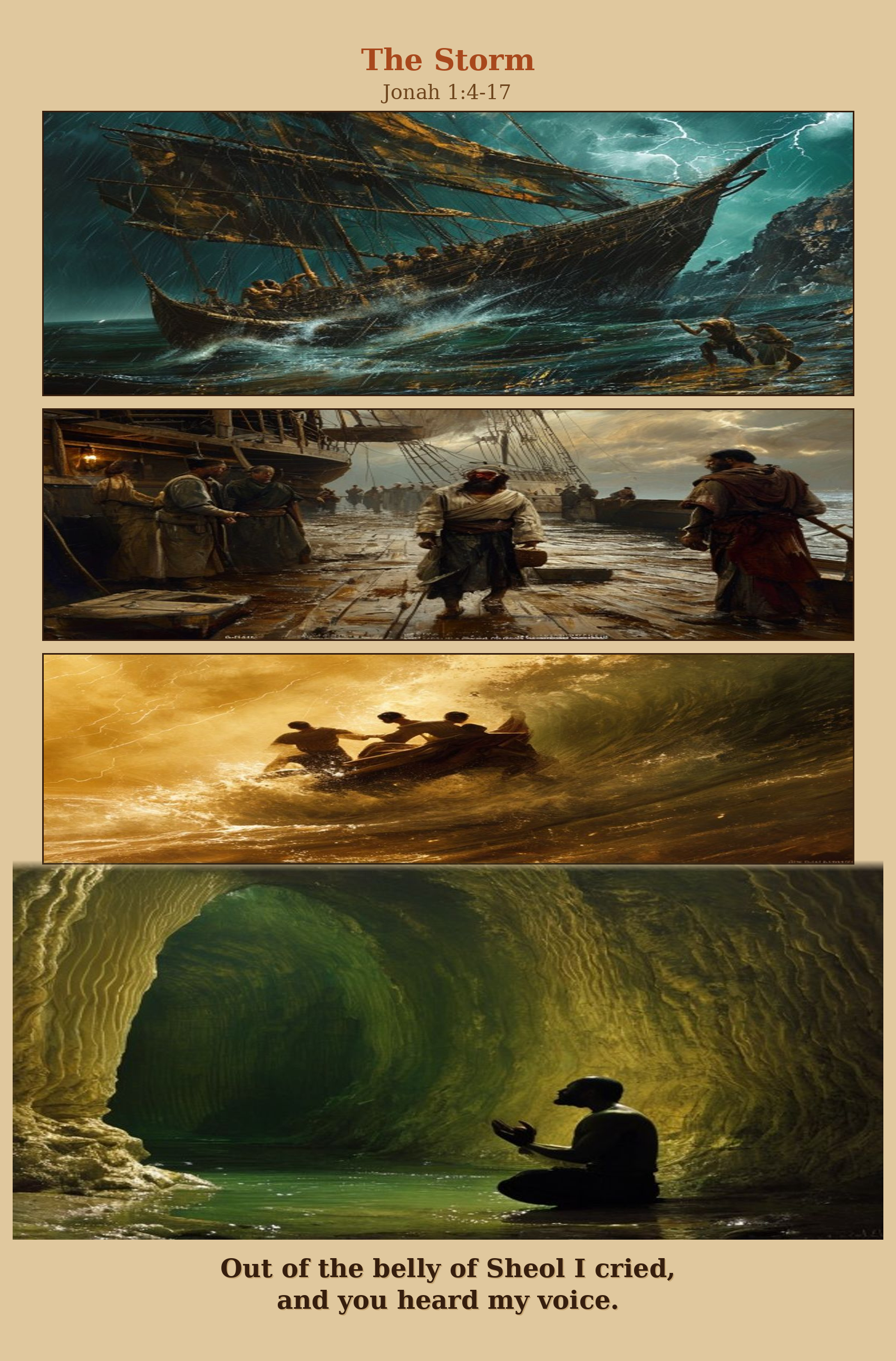 The Storm comic page