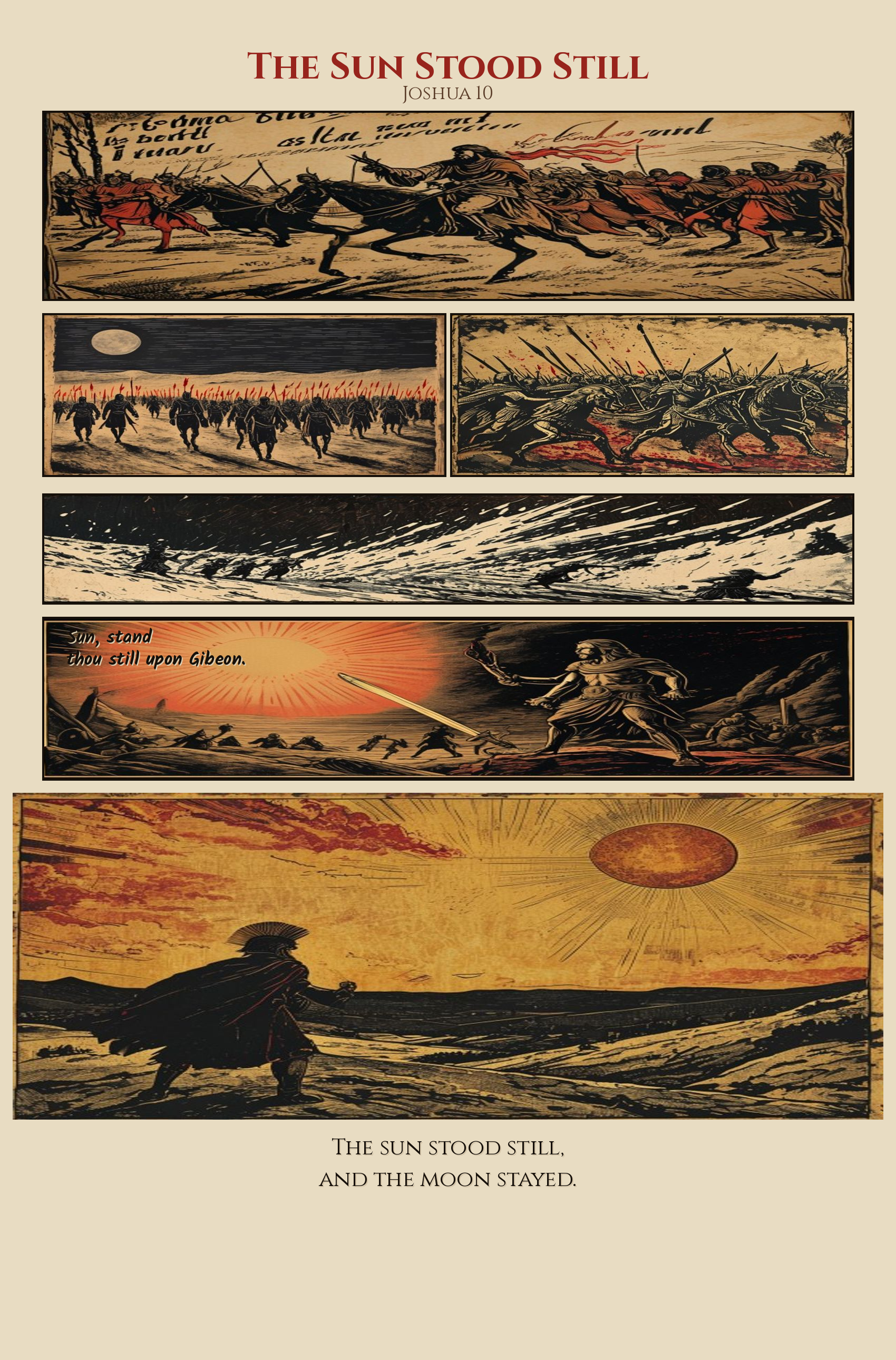 The Sun Stood Still comic page