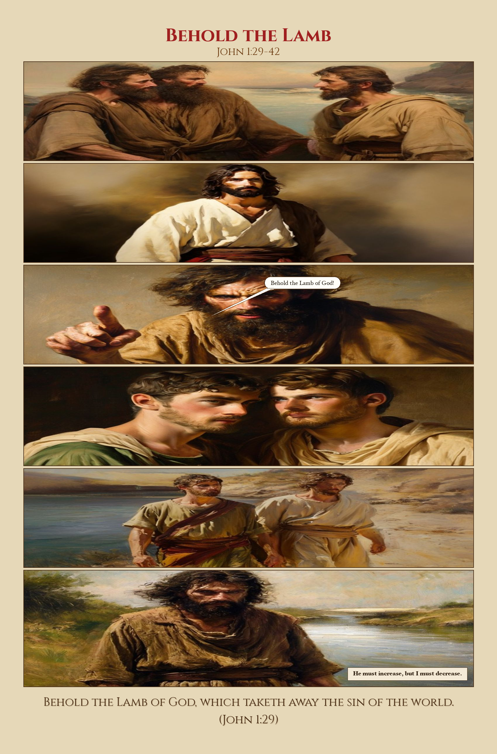 Behold the Lamb comic page