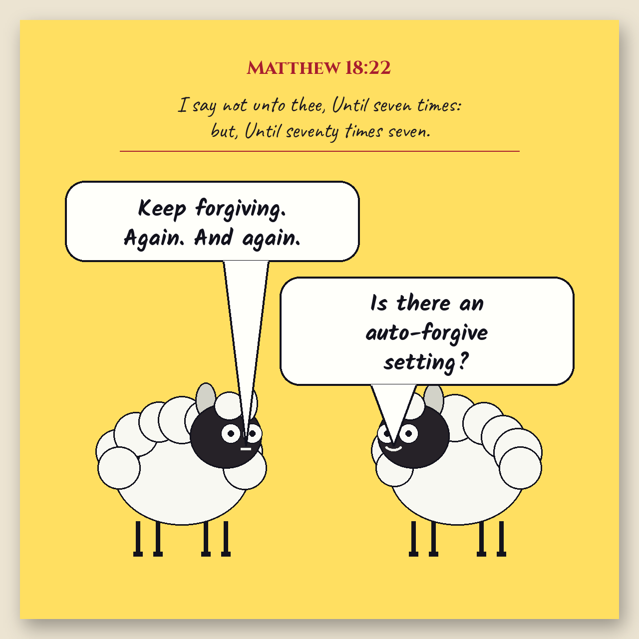Seventy Times Seven comic page