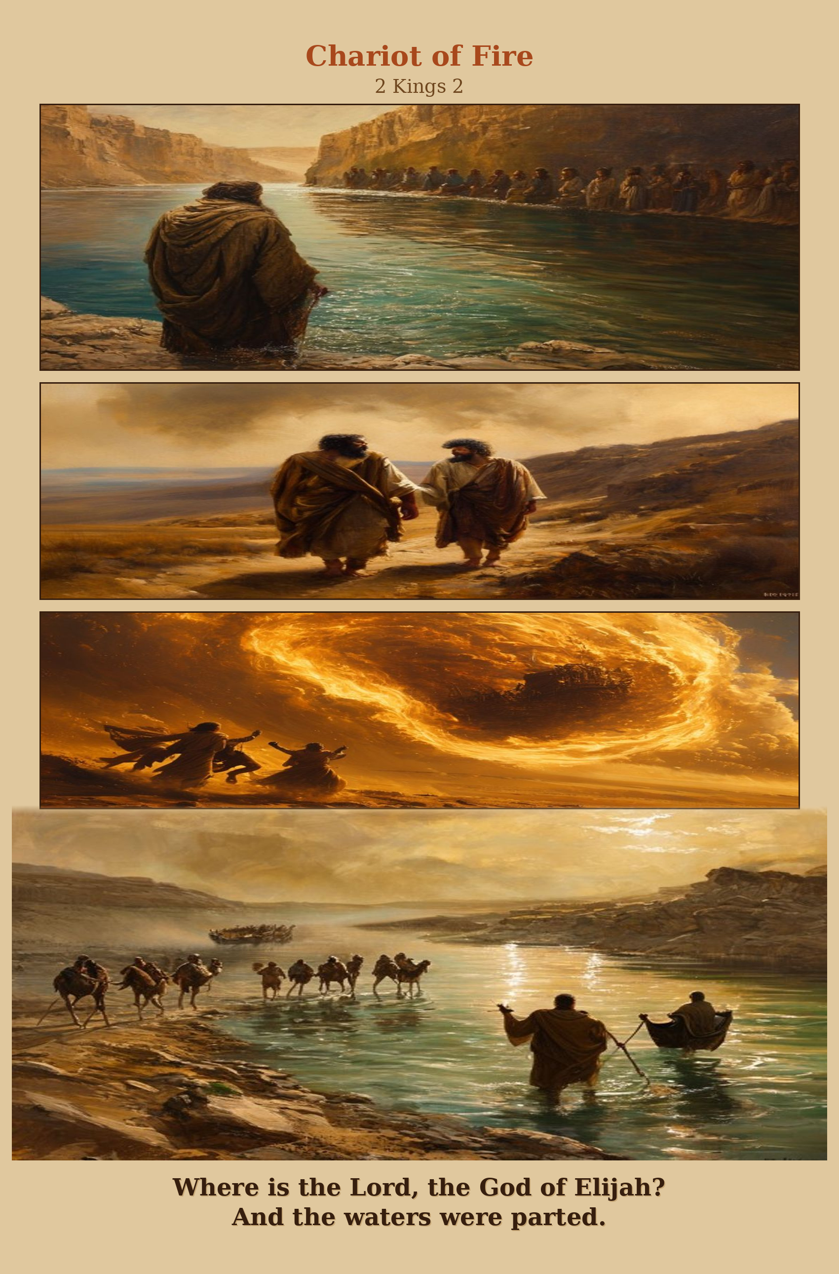 Chariot of Fire comic page