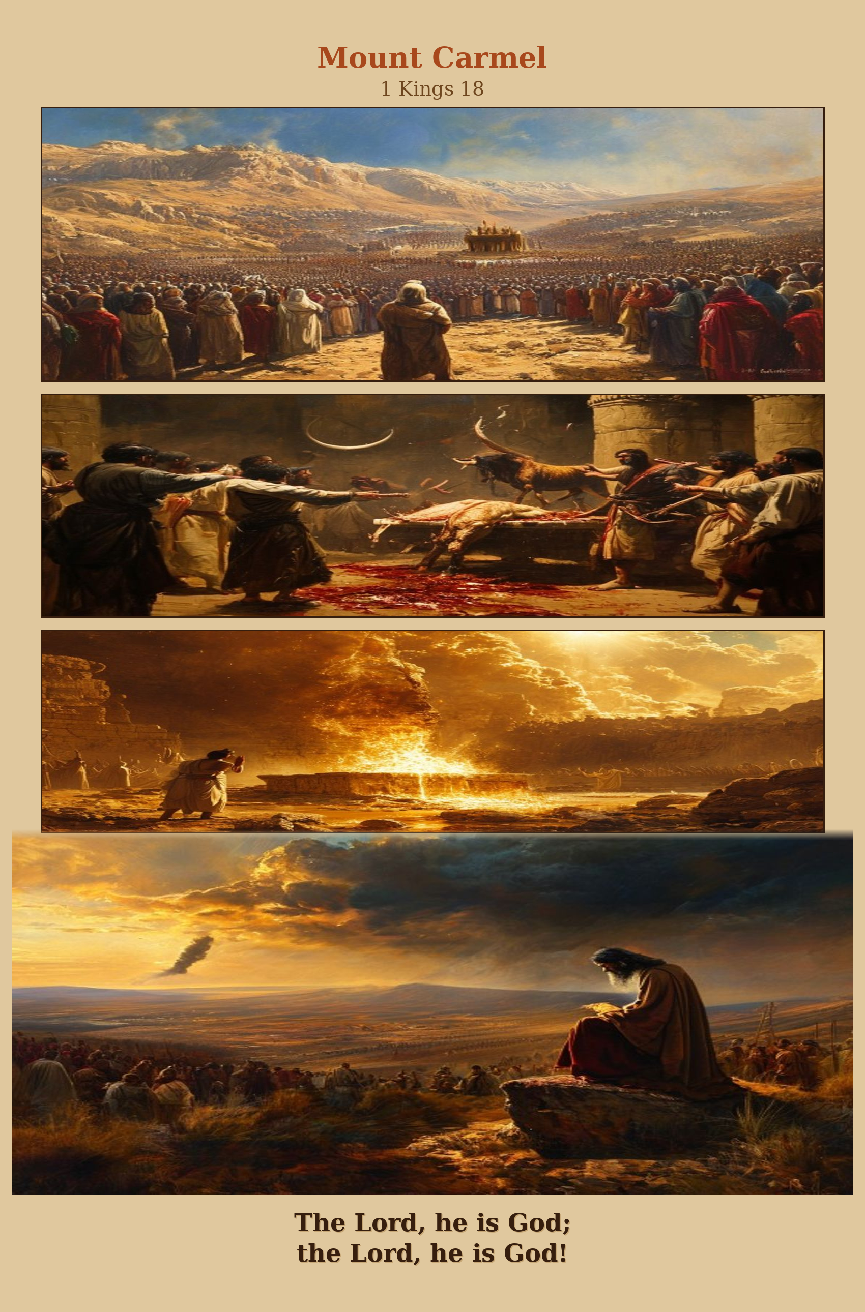 Mount Carmel comic page