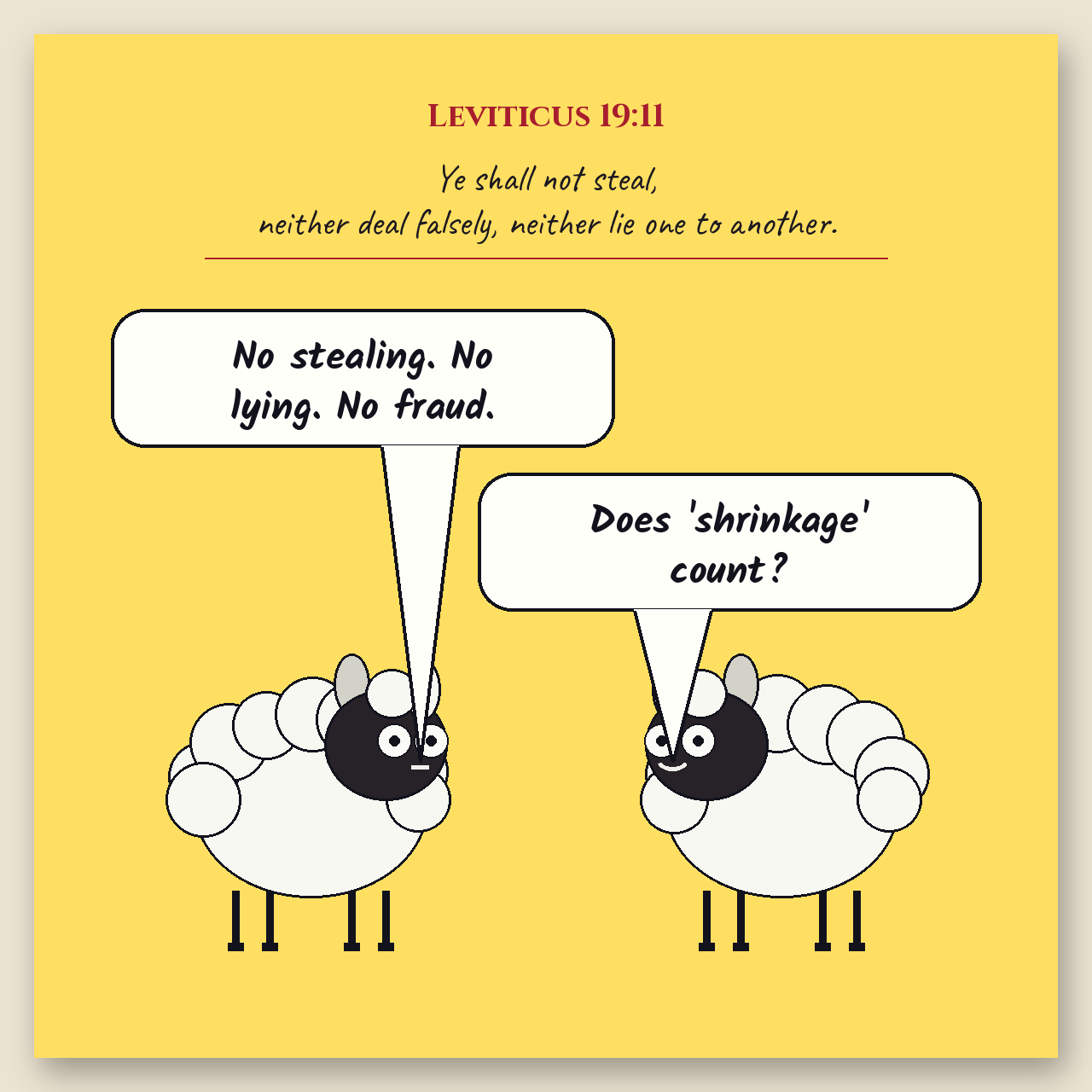 Lie Not One to Another comic page