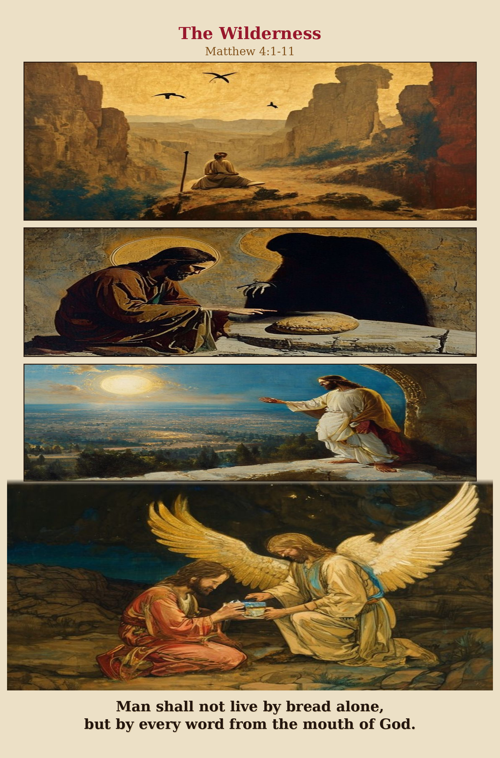 The Wilderness comic page