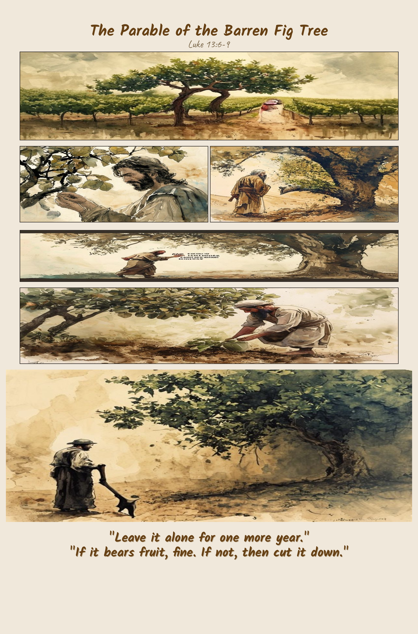 The Parable of the Barren Fig Tree comic page