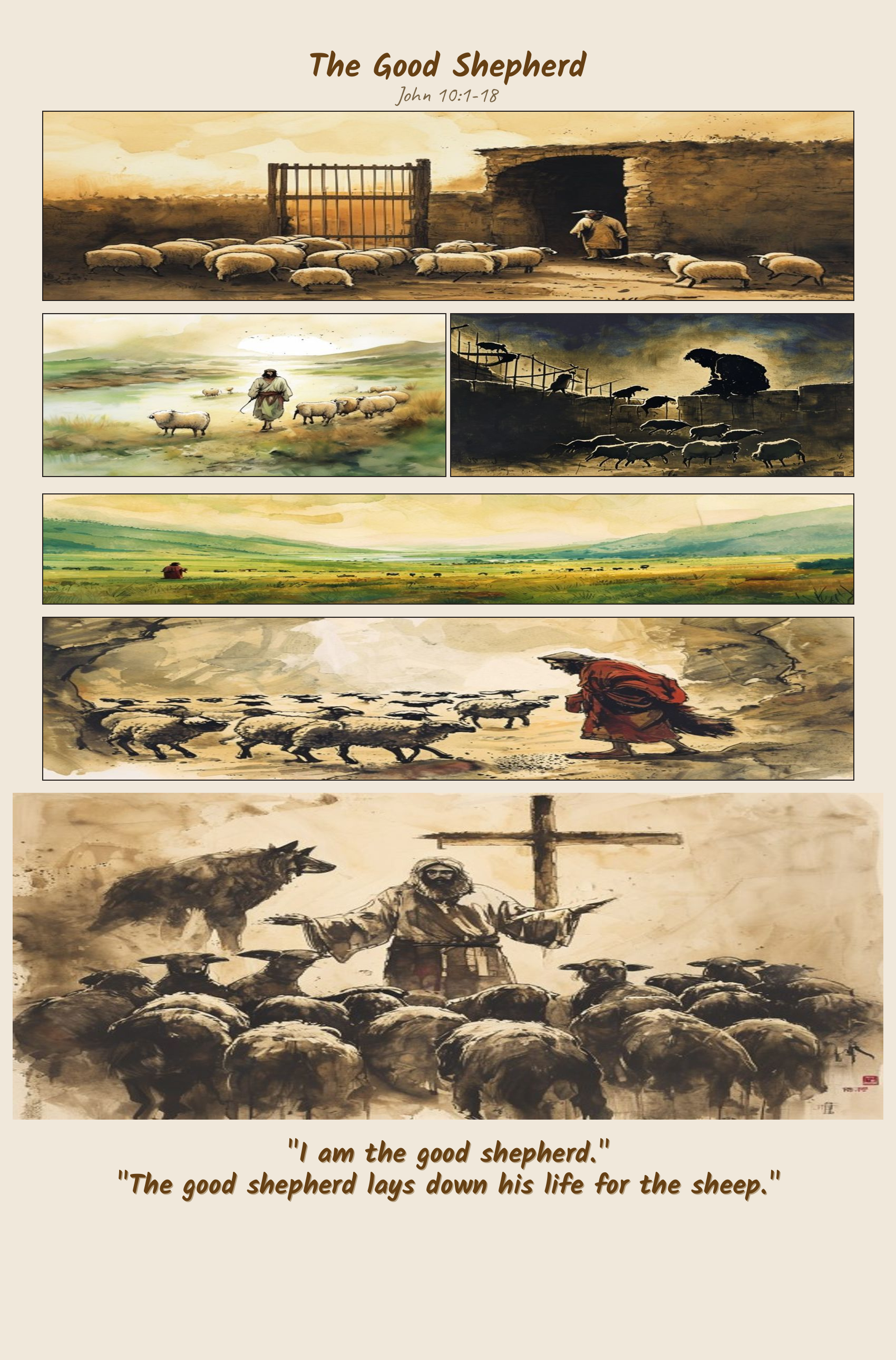 The Good Shepherd comic page