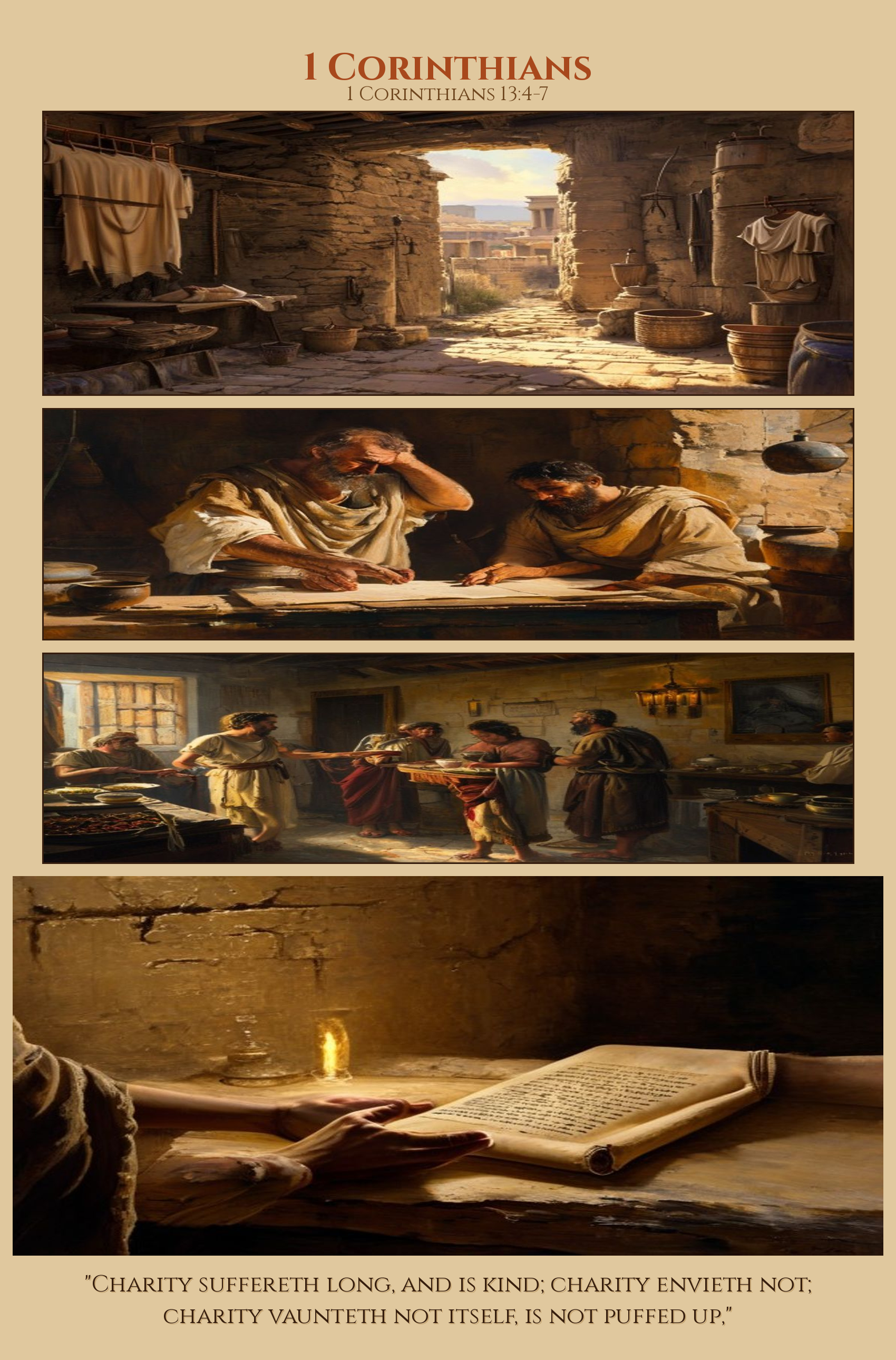 1 Corinthians comic page