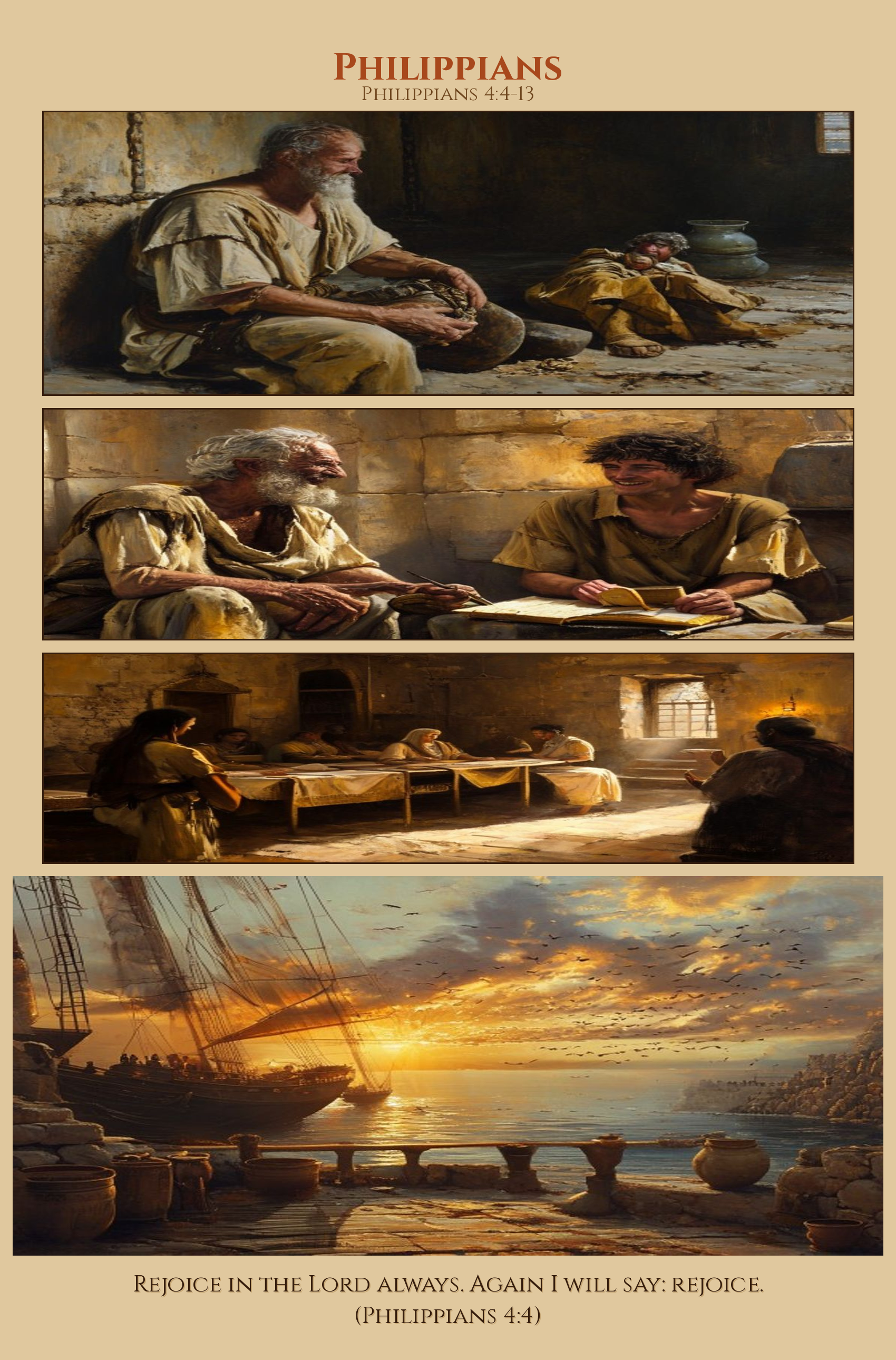 Philippians comic page