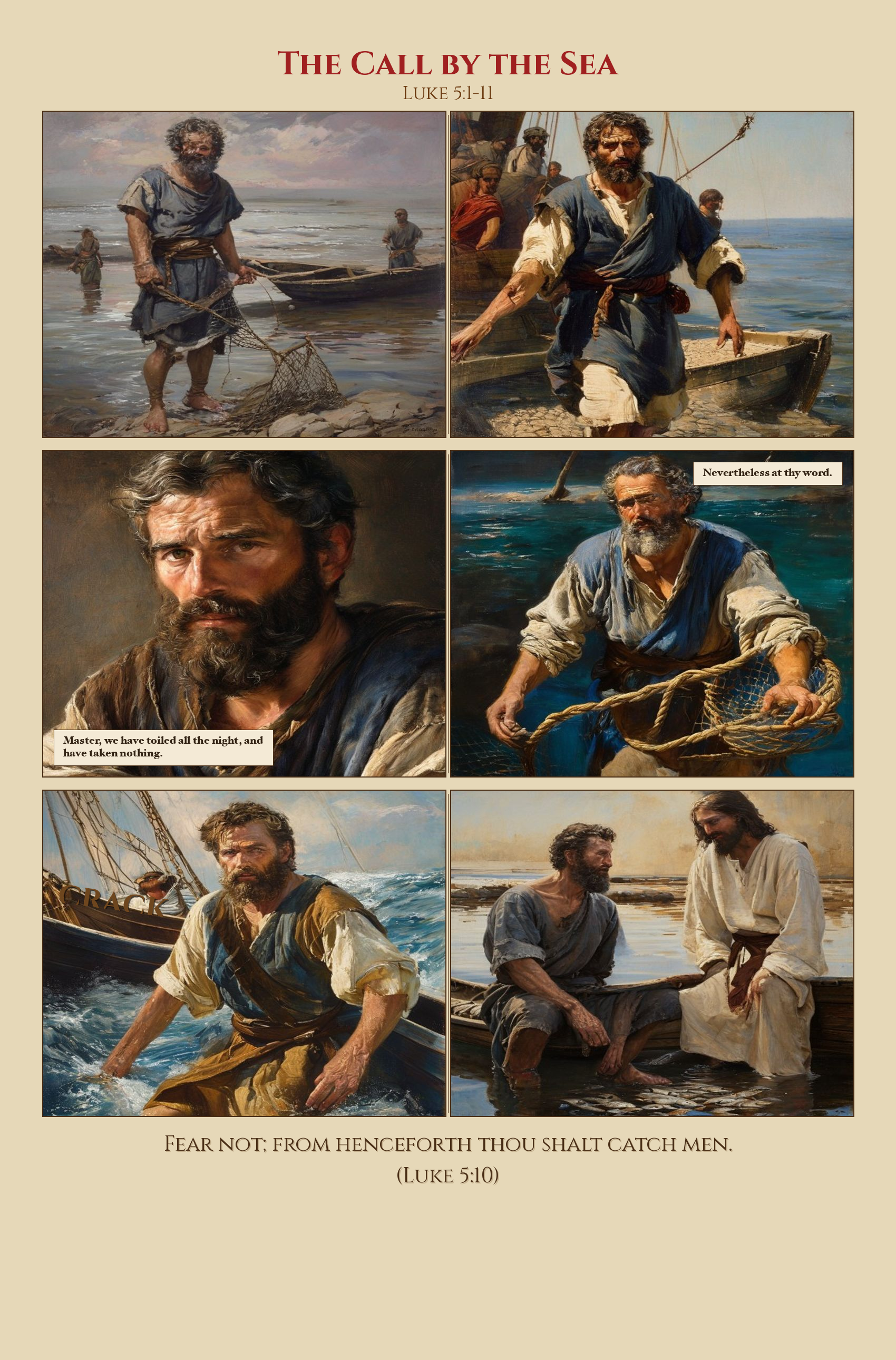 The Call by the Sea comic page