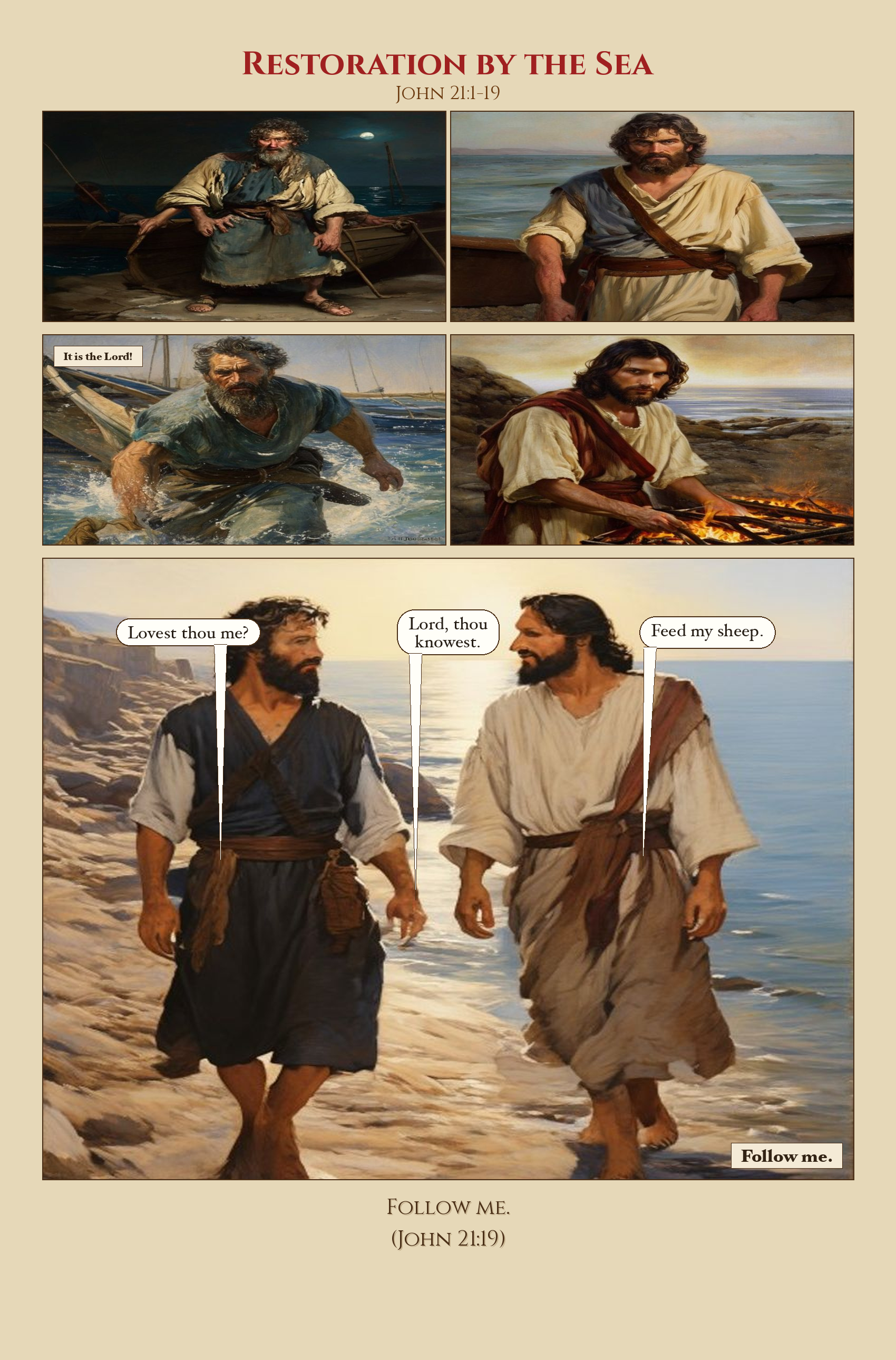 Restoration by the Sea comic page