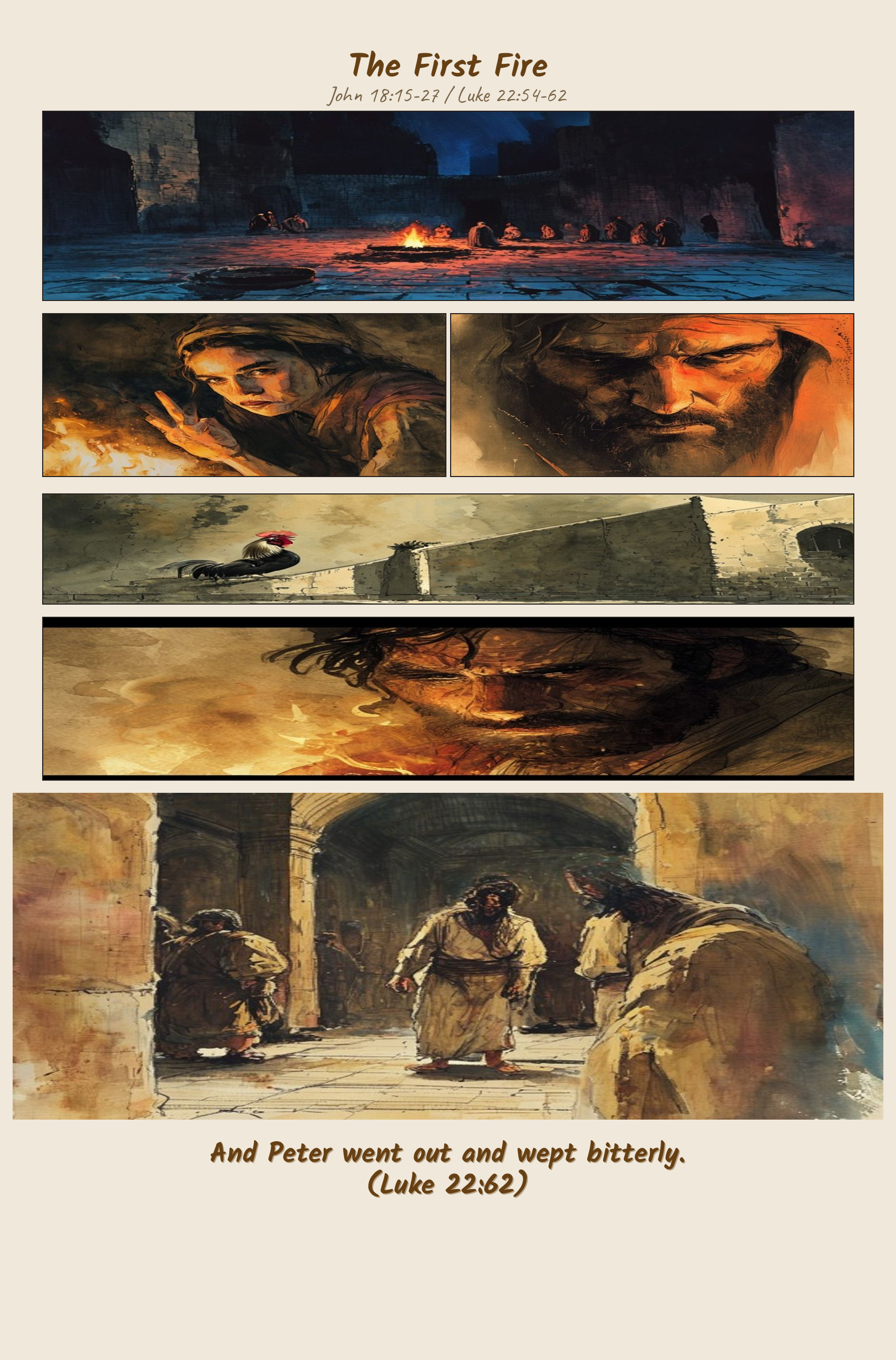 The First Fire comic page