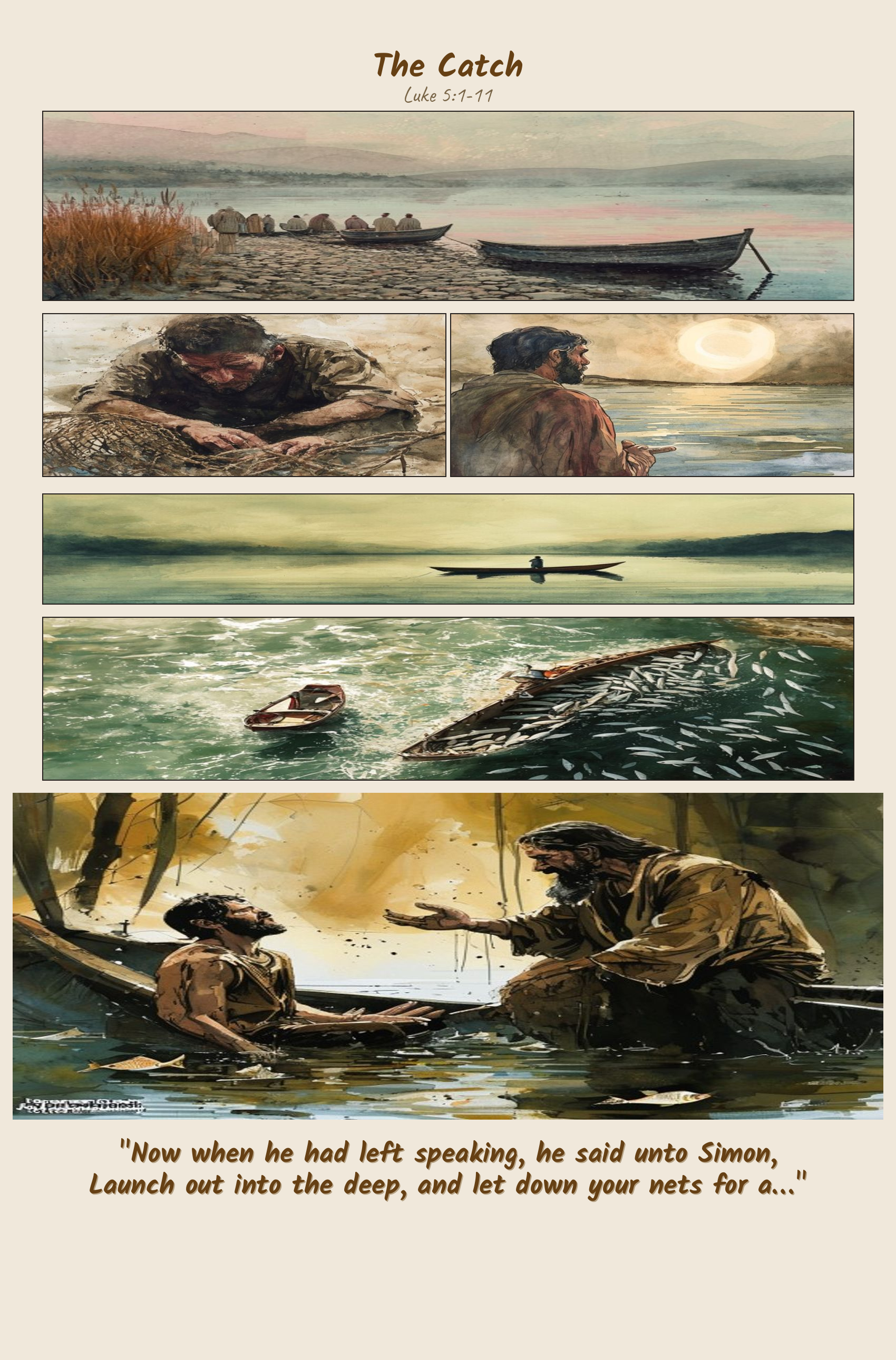 The Catch comic page