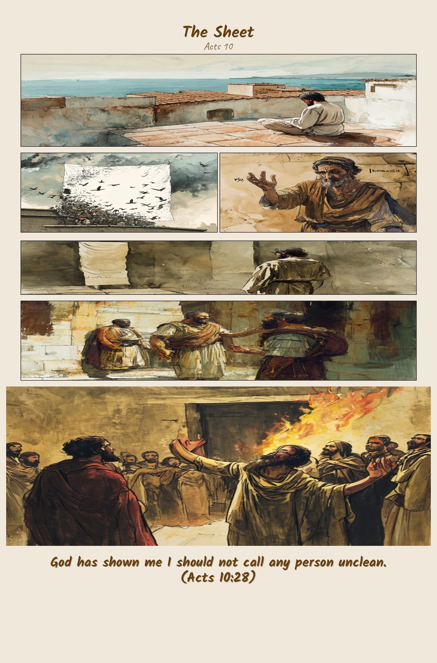 The Sheet comic page