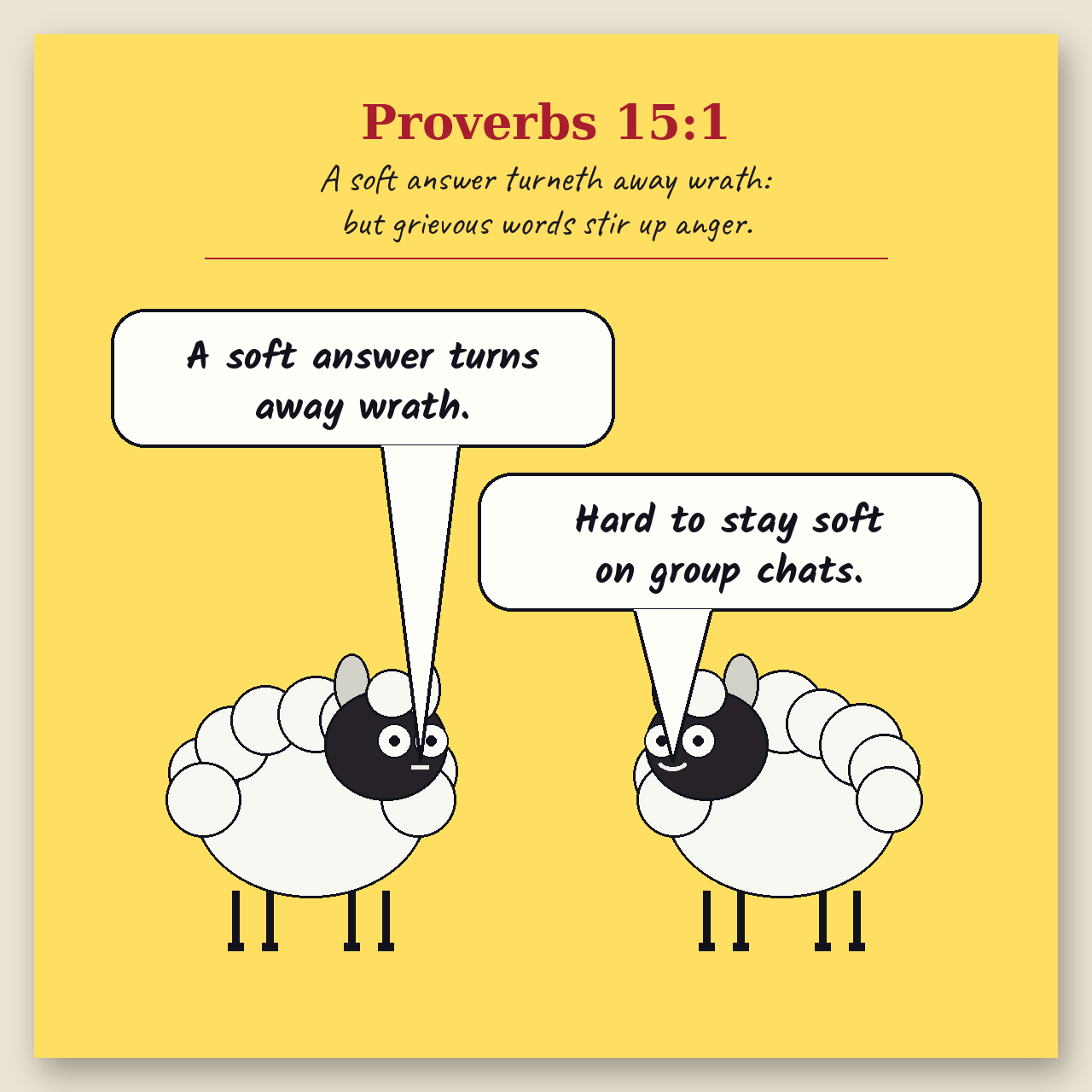 Soft Answer comic page