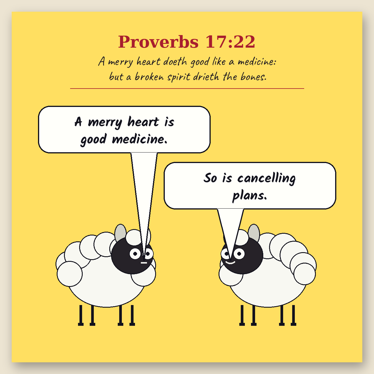 A Merry Heart comic page