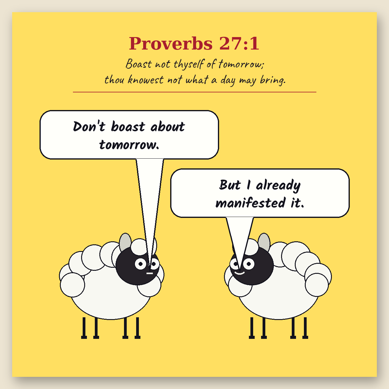 Boast Not Tomorrow comic page